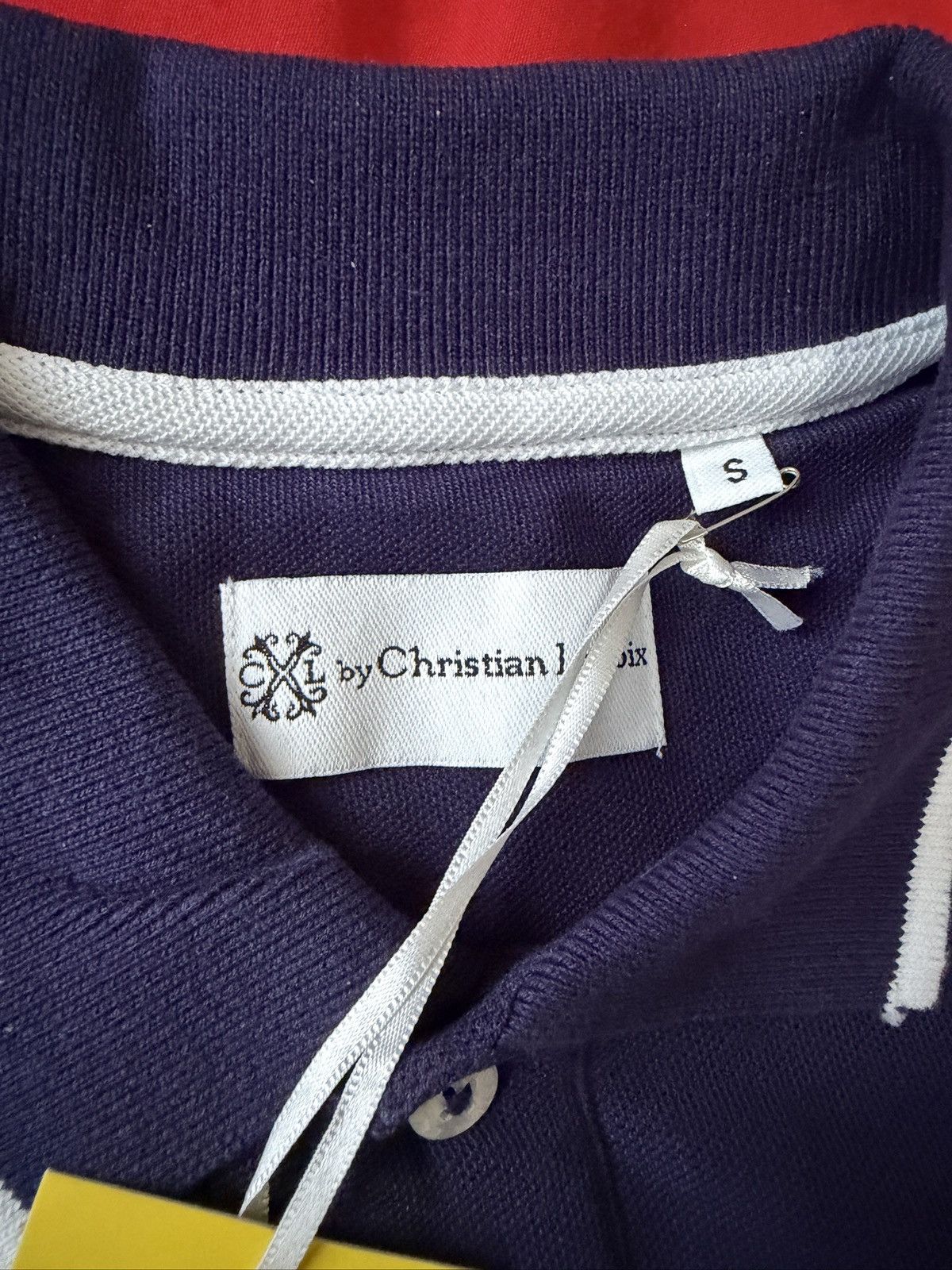 Christian Lacroix Christian Lacroix Men’s Navy Polo Shirt size S Size US S / EU 44-46 / 1 - 2 Thumbnail