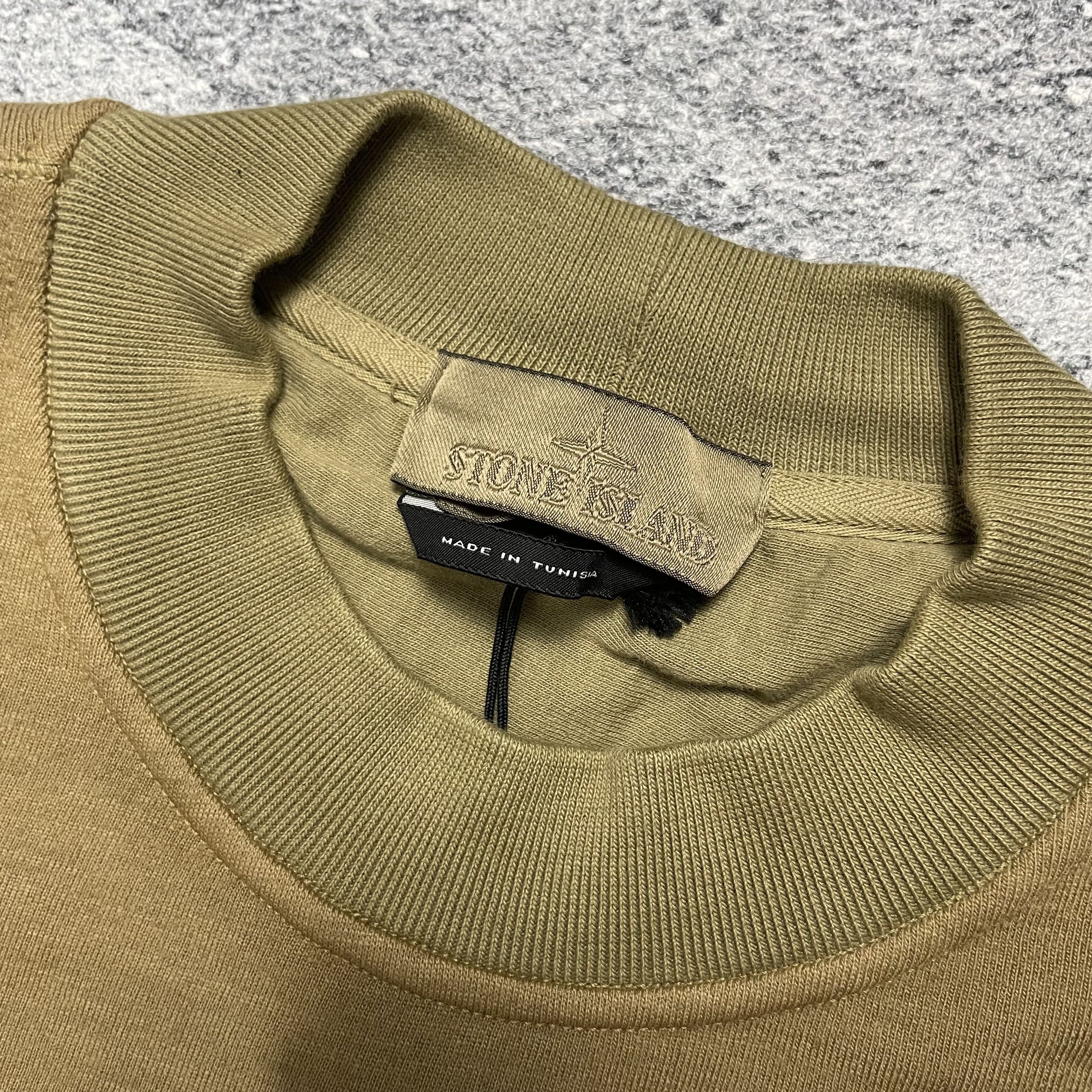 Stone Island STONE ISLAND GHOST PIECE CREWNECK BROWN Size US L / EU 52-54 / 3 - 6 Thumbnail