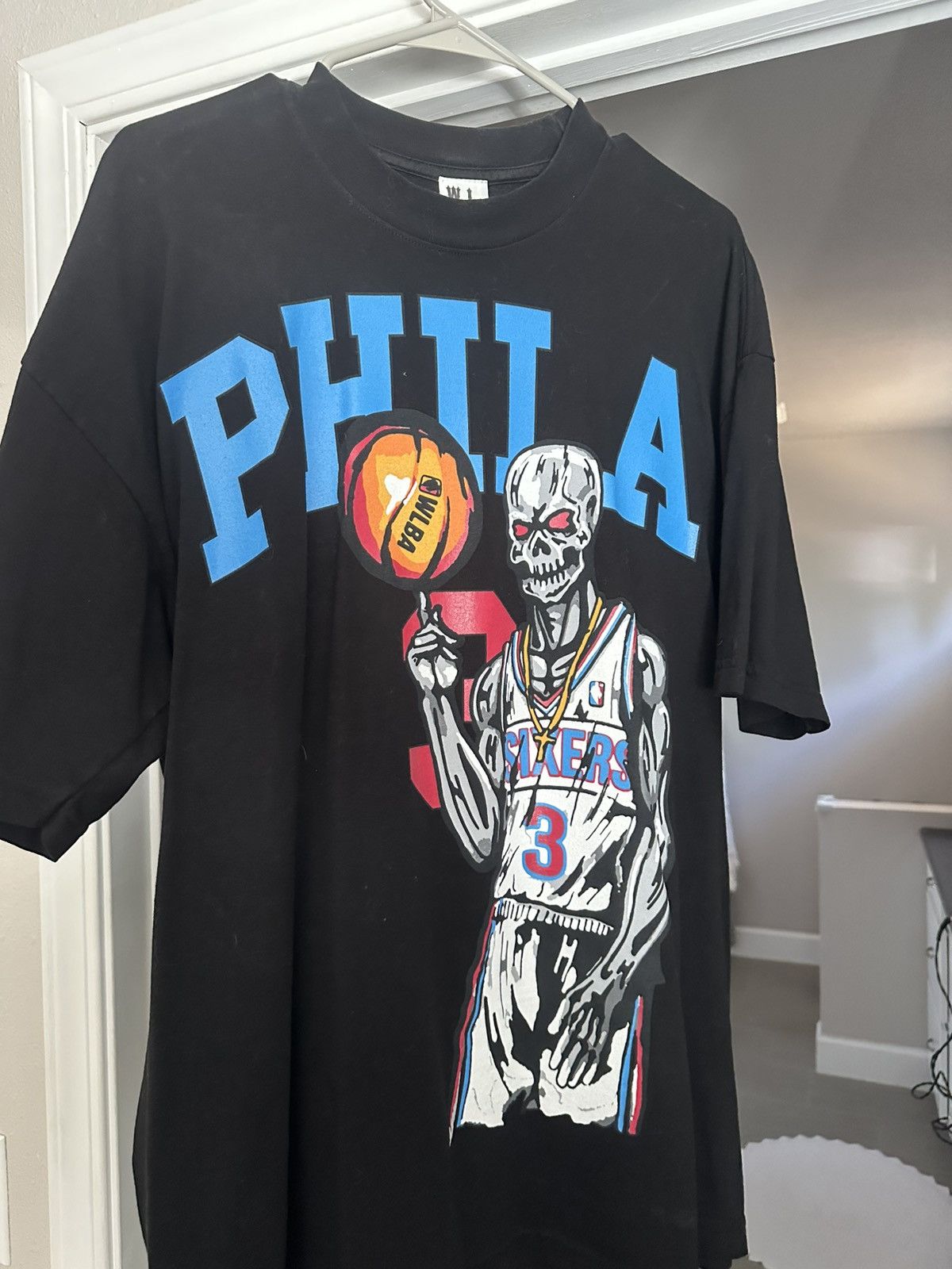 Warren Lotas Warren Lotas Phila Allen Iverson Tee Size US XL / EU 56 / 4 - 4 Thumbnail