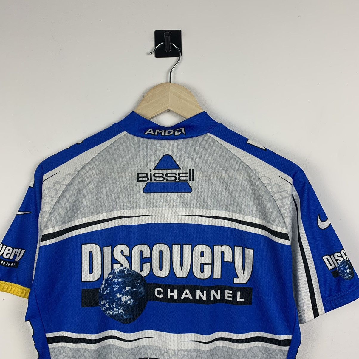 Nike Vintage Nike Discovery Team Cycling Jersey Men’s Size M Bike Size US M / EU 48-50 / 2 - 12 Thumbnail