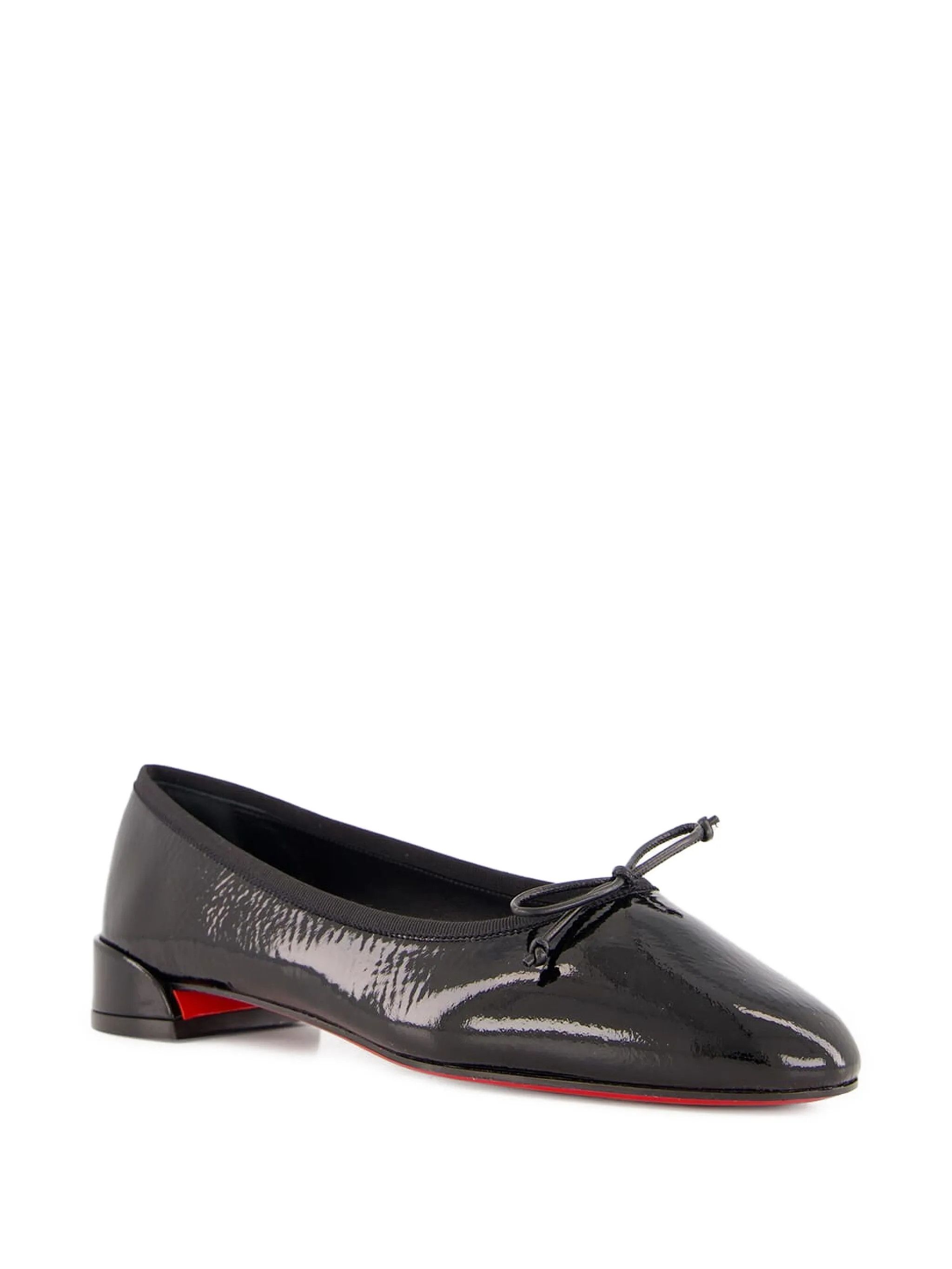 Christian Louboutin oc11z0625 Flats in Black Size US 7 / IT 37 - 2 Thumbnail