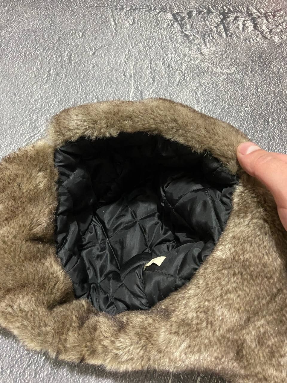 Outdoor Research Vintage Y2K Fuzzy Fur Ushanka Hat RARE BLACK Size ONE SIZE - 6 Thumbnail