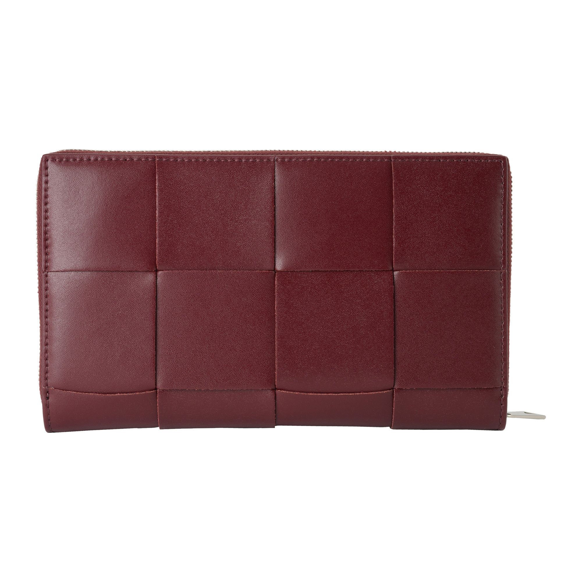 Bottega Veneta o1n1vont1124 Size: OS / Zip Around Wallet in Burgundy Size ONE SIZE - 4 Thumbnail
