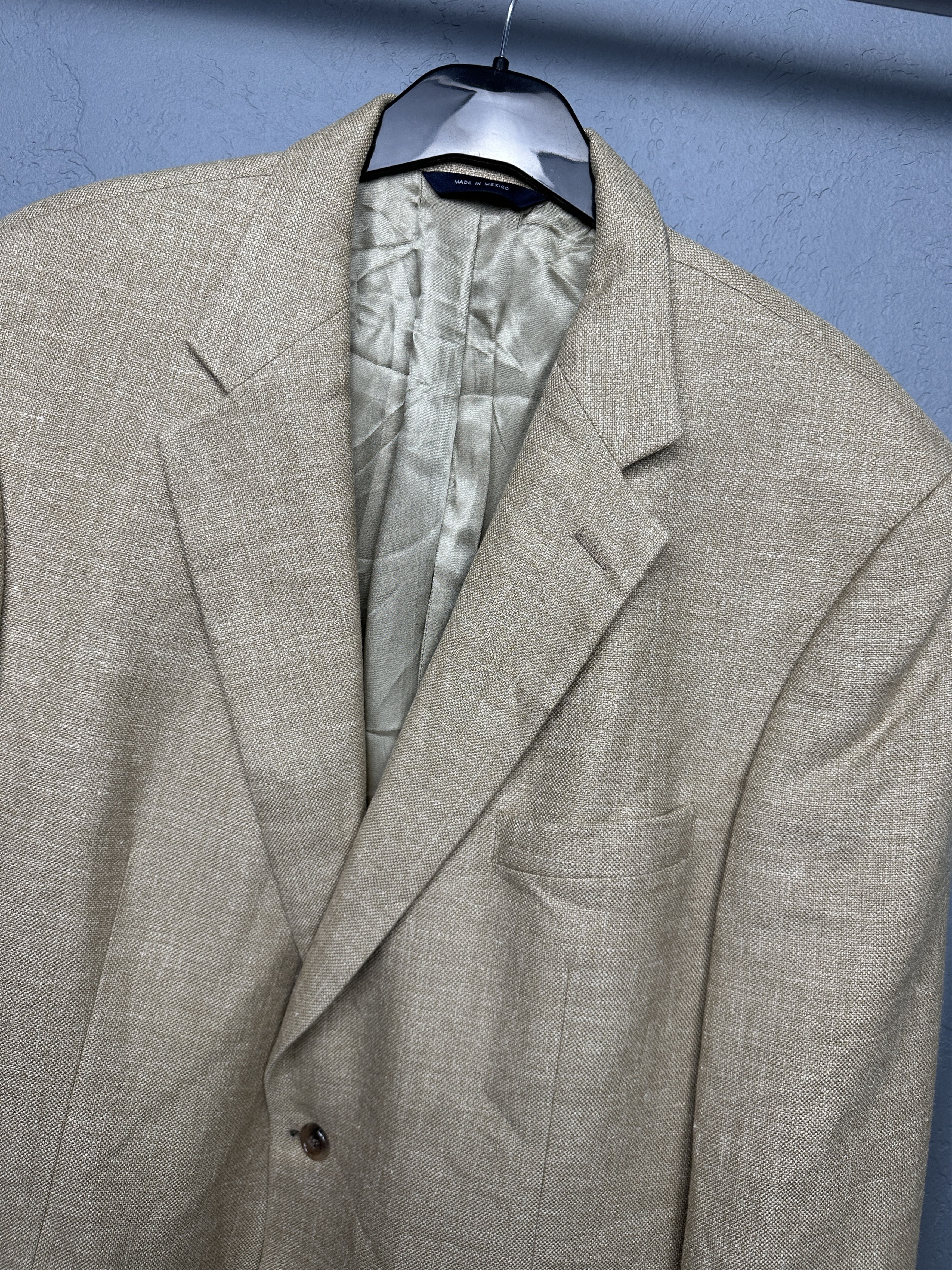 Brooks Brothers Brooks Brothers Sport Coat Wool Silk Linen Blazer Jacket Size 44R - 2 Thumbnail