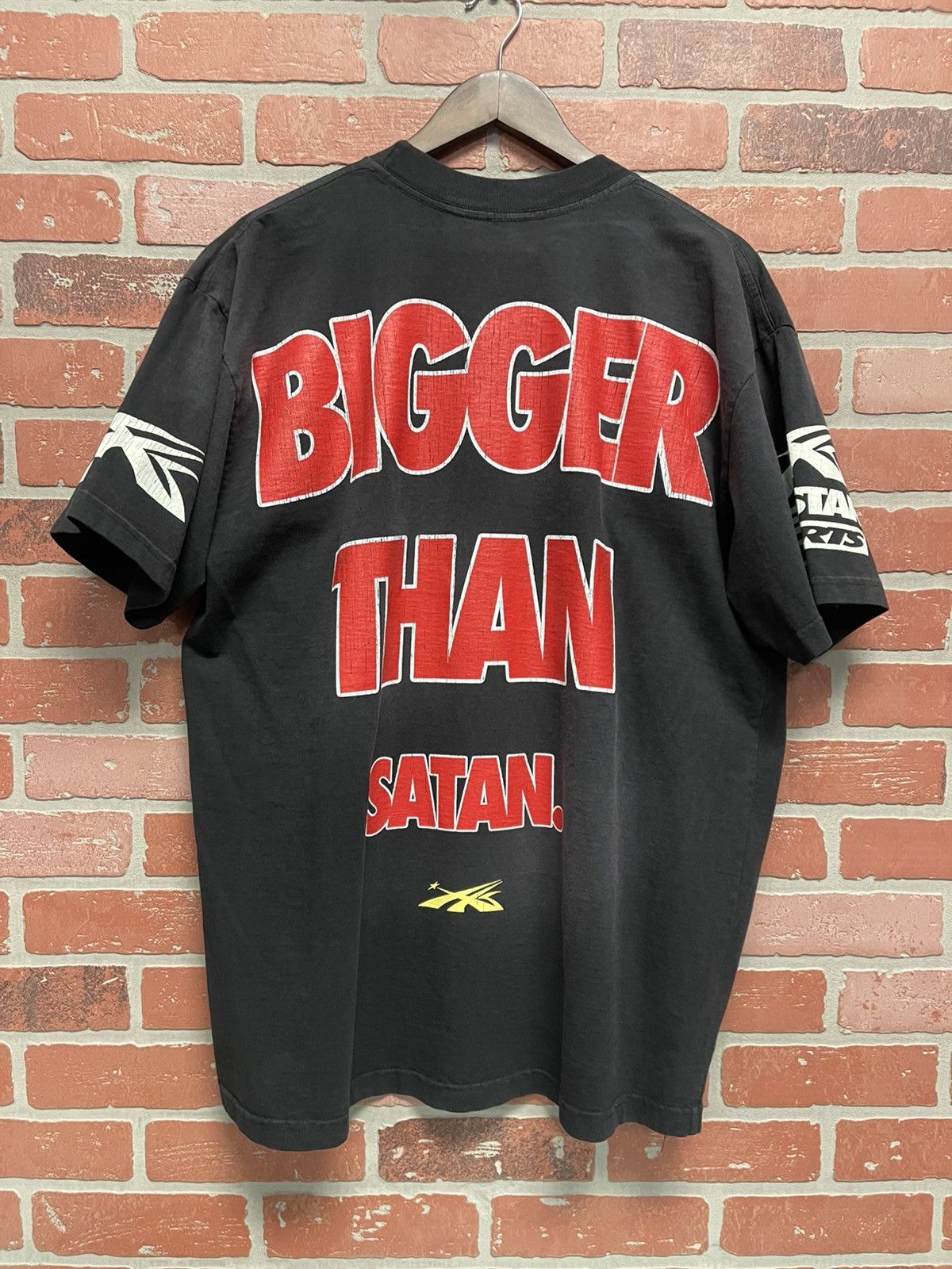 HELLSTAR Size L - Hellstar “Knock Out” Print Tee Brand New Size US L / EU 52-54 / 3 - 6 Thumbnail