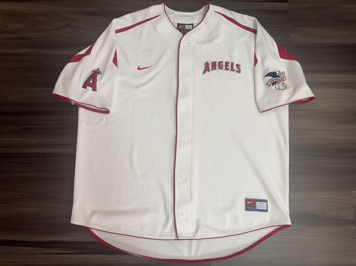 Nike Anaheim Los Angeles Angels MLB Stitched Patch Jersey Size US XXL / EU 58 / 5 - 1 Thumbnail