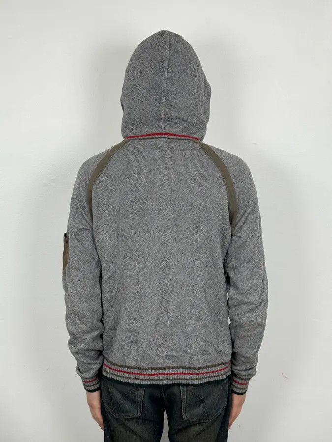 Dolce & Gabbana SS2003 Dolce & Gabbana Grey Italian Zip-up Hooded Sweater Size US M / EU 48-50 / 2 - 3 Thumbnail