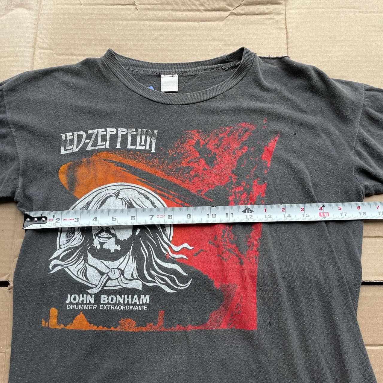 Vintage Vintage 70s Led Zeppelin x John Bingham Classic Rock tee Size US M / EU 48-50 / 2 - 4 Thumbnail
