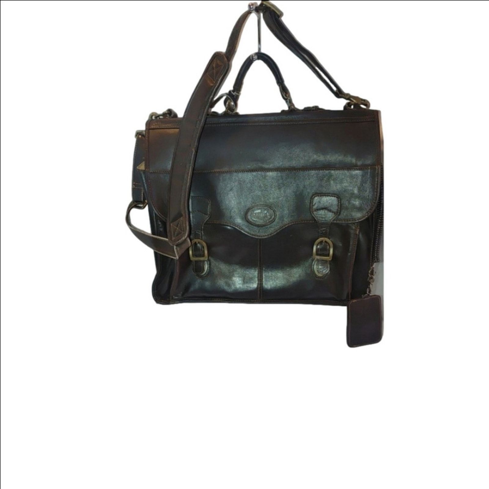 dilana santa fe leather backpack Deluxe Laptop Santa Fe  Airline Intl