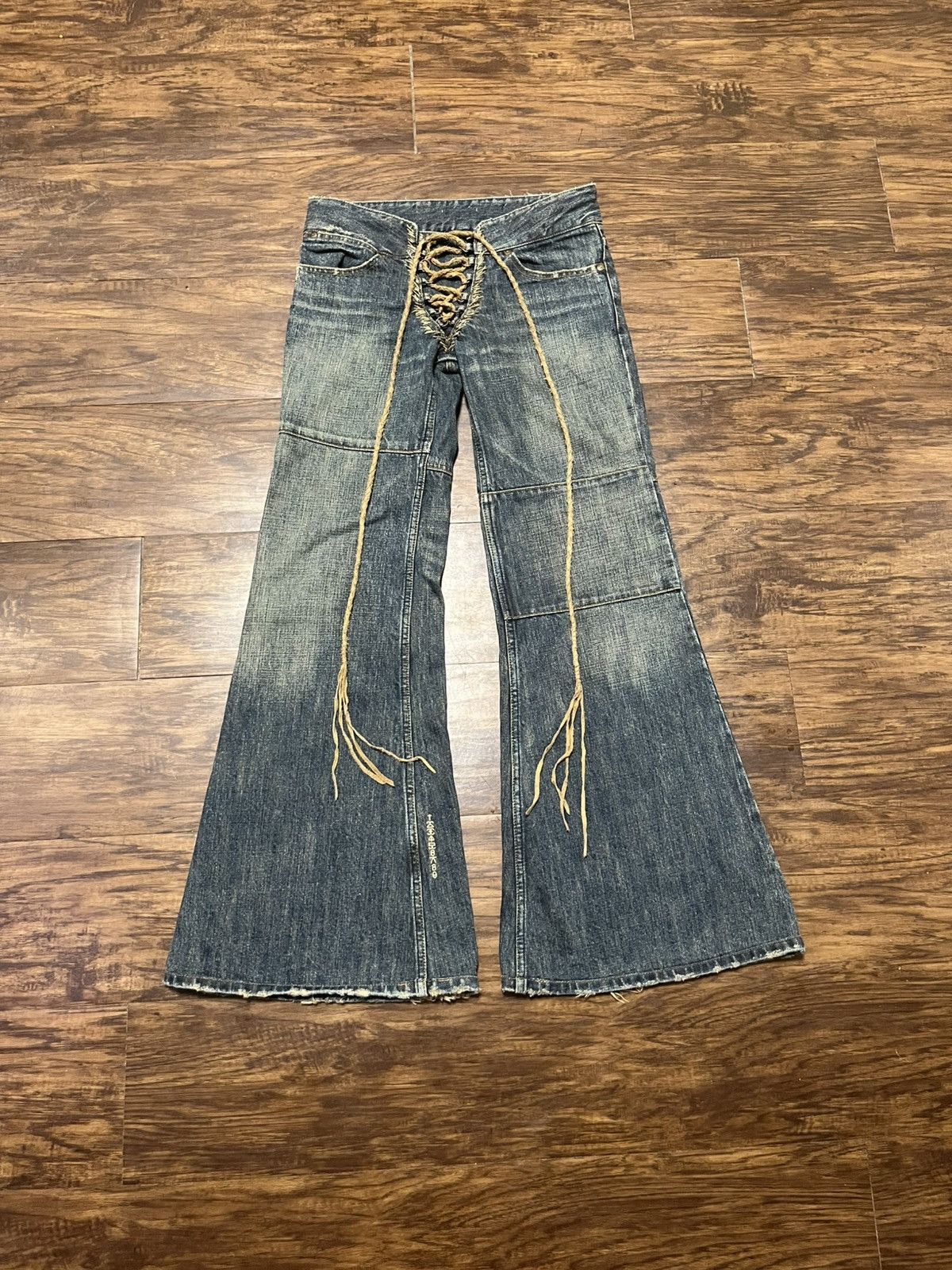 If Six Was Nine Henry Duarte Lace-Up Jeans | Grailed