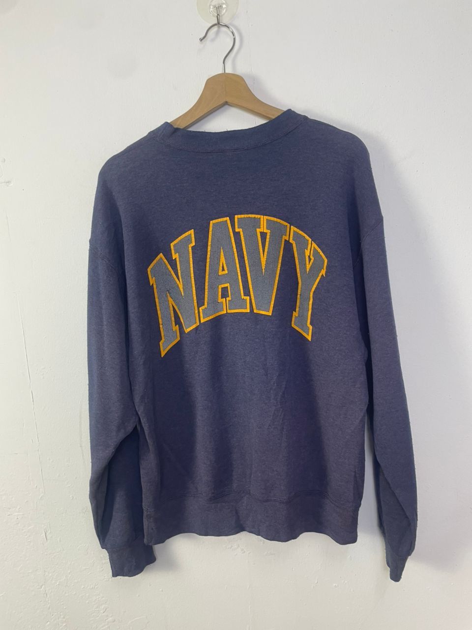 Designer × Vintage Vintage United States NAVY Sweatshirt 90s Size US M / EU 48-50 / 2 - 10 Thumbnail