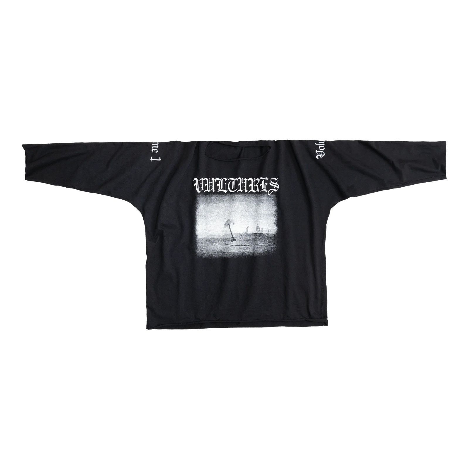 Kanye West ? YZY GOSHA VULTURES BLACK LONG T - SIZE 2 | Grailed