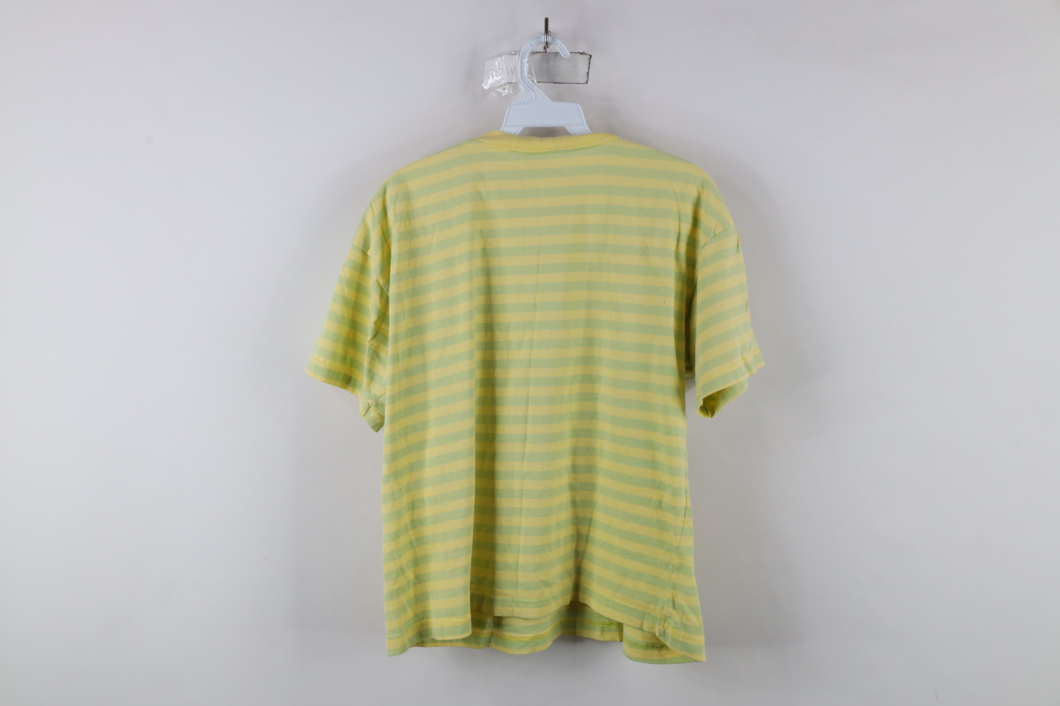 Vintage Vintage 90s Streetwear Striped Short Sleeve T-Shirt Size L / US 10 / IT 46 - 9 Thumbnail