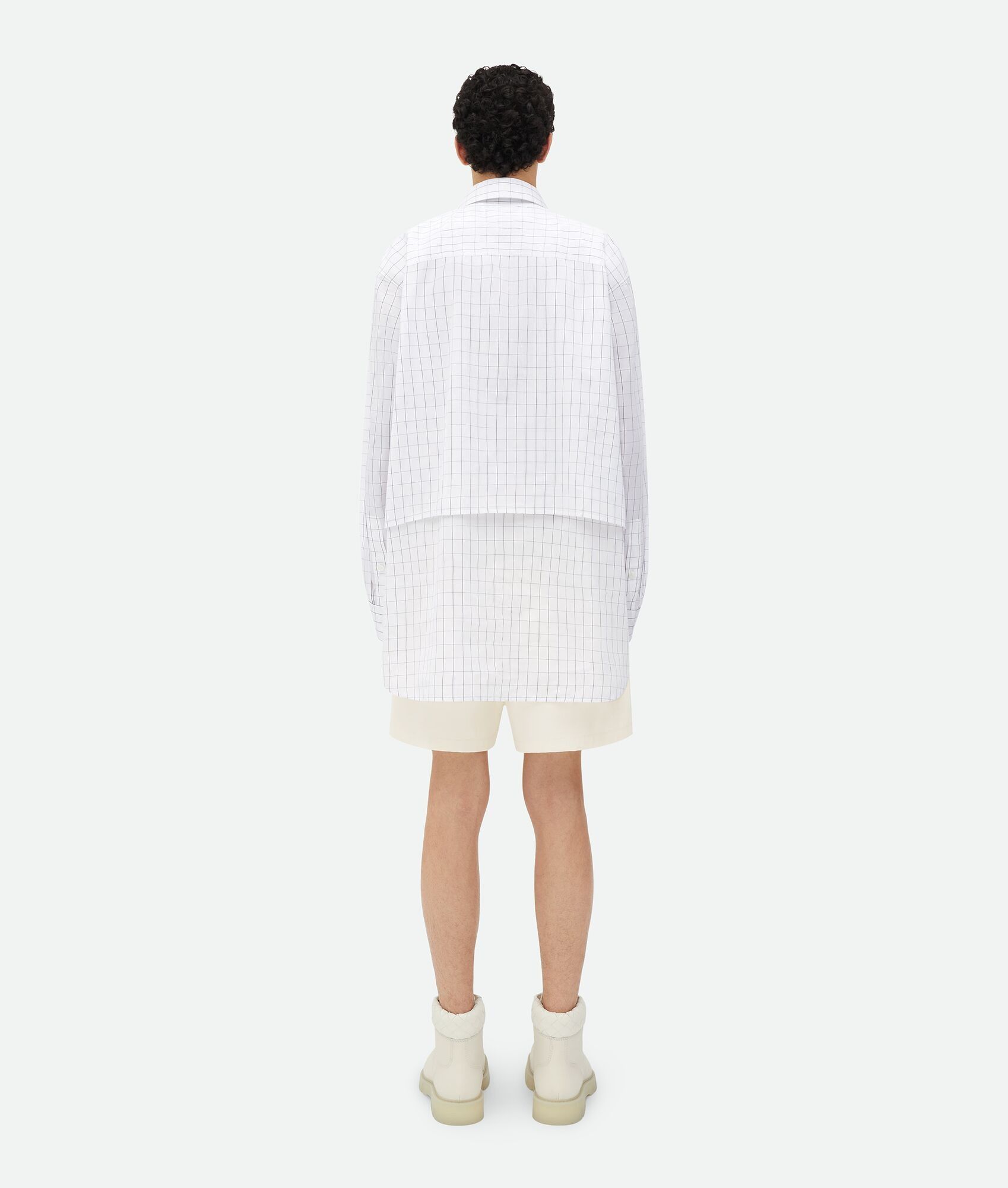 Bottega Veneta o1w1db10525 Crisp Cotton Silk Double Layer Shirt Multicolor Size US M / EU 48-50 / 2 - 3 Thumbnail