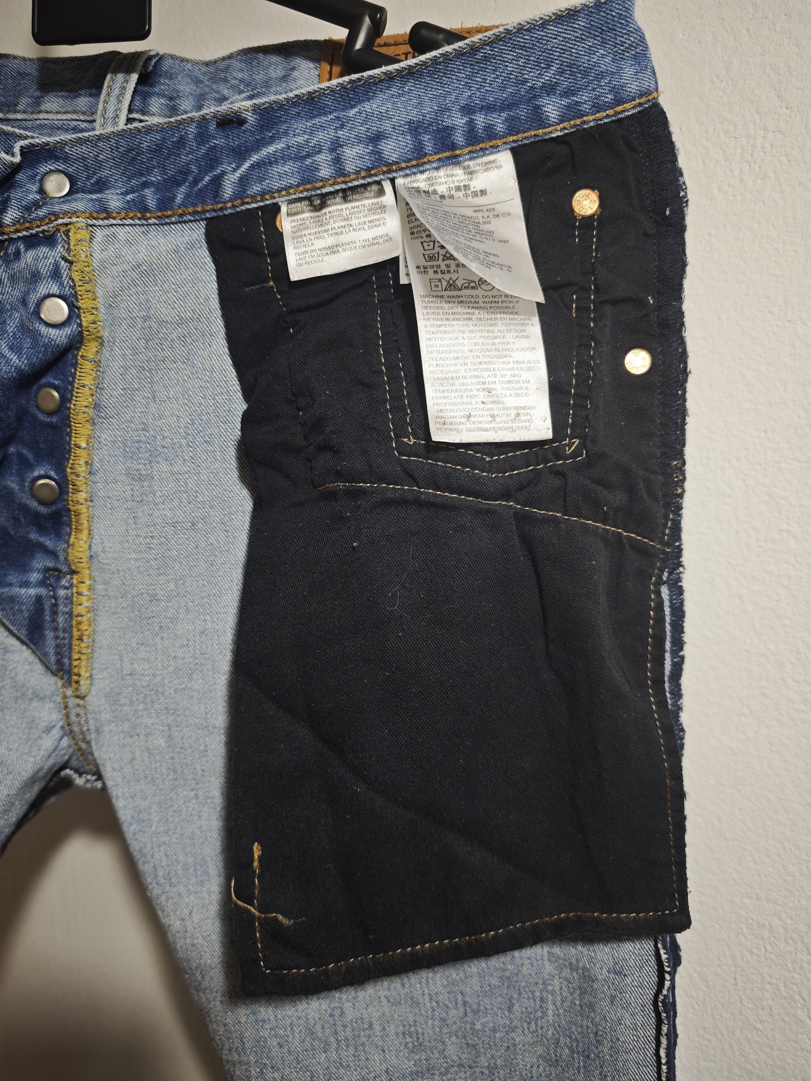 Levi's Levi's & Justin Timberlake 501st Jeans Fresh Leaves Size US 30 / EU 46 - 9 Thumbnail