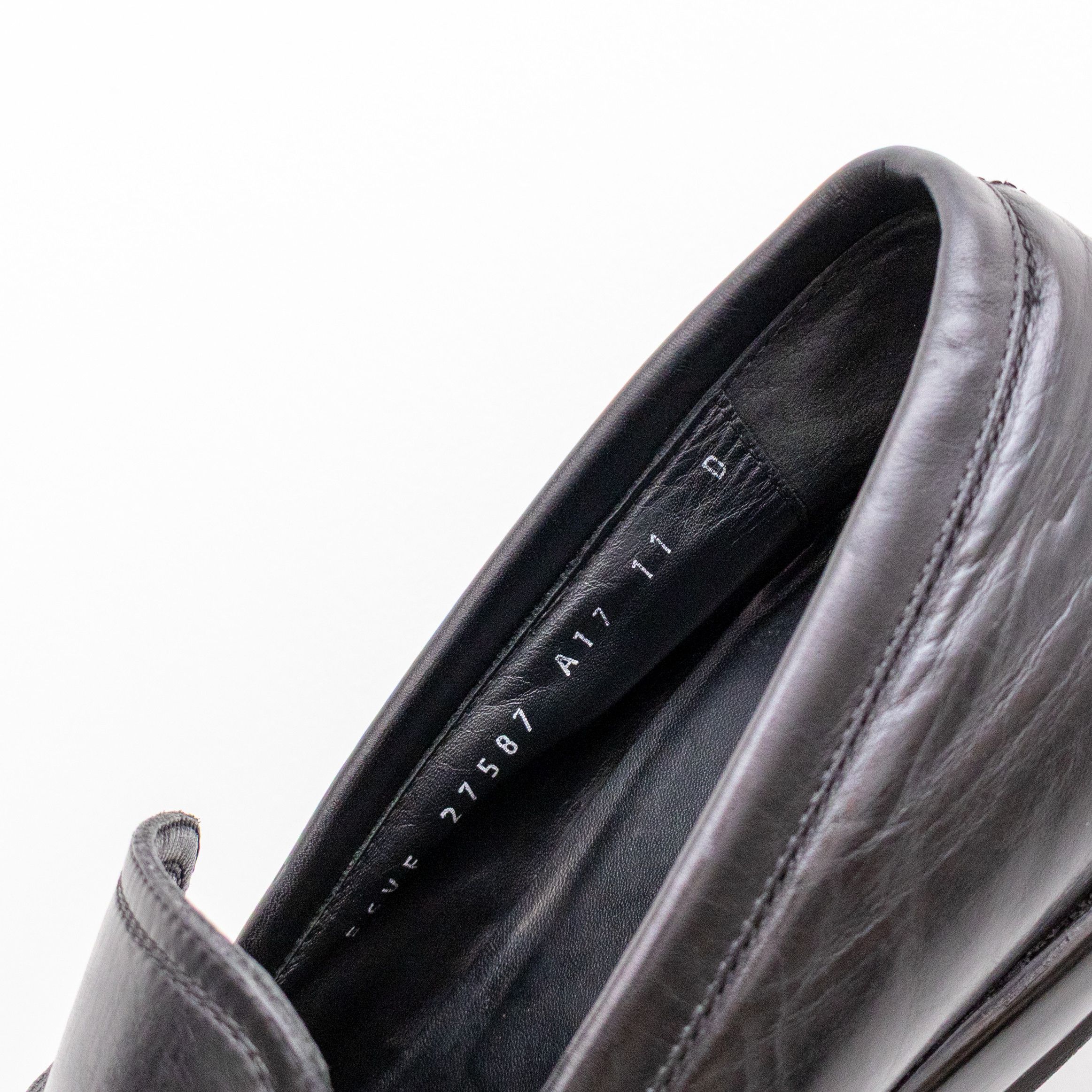 Salvatore Ferragamo Salvatore Ferragamo Men’s Black Leather Gancio Bit Loafers Size US 11 / EU 44 - 9 Thumbnail