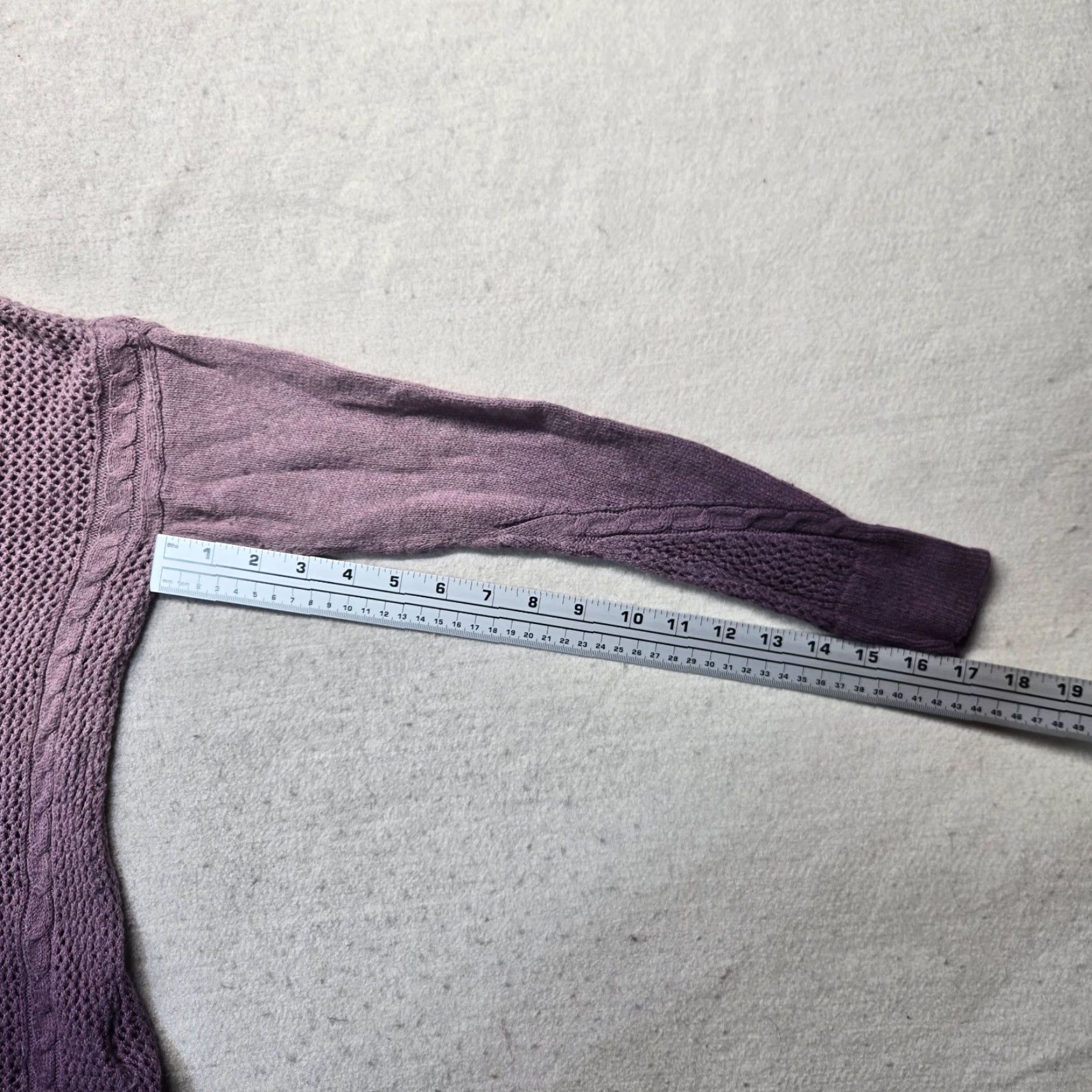 American Eagle Outfitters American Eagle Purple Fade Lightweight Sweater Long Sleeve Adult XS Womens Size XS / US 0-2 / IT 36-38 - 5 Thumbnail