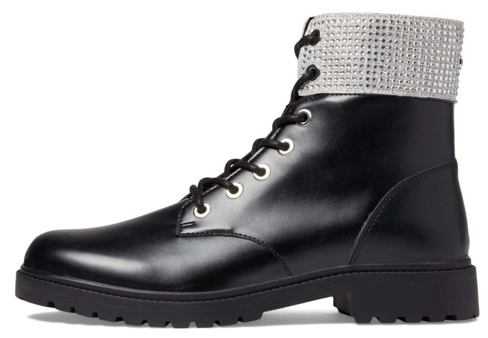 Michael Kors Michael Kors Alistair Combat Bootie Black Silver 8.5 NEW Size US 8.5 / IT 38.5 - 1 Thumbnail