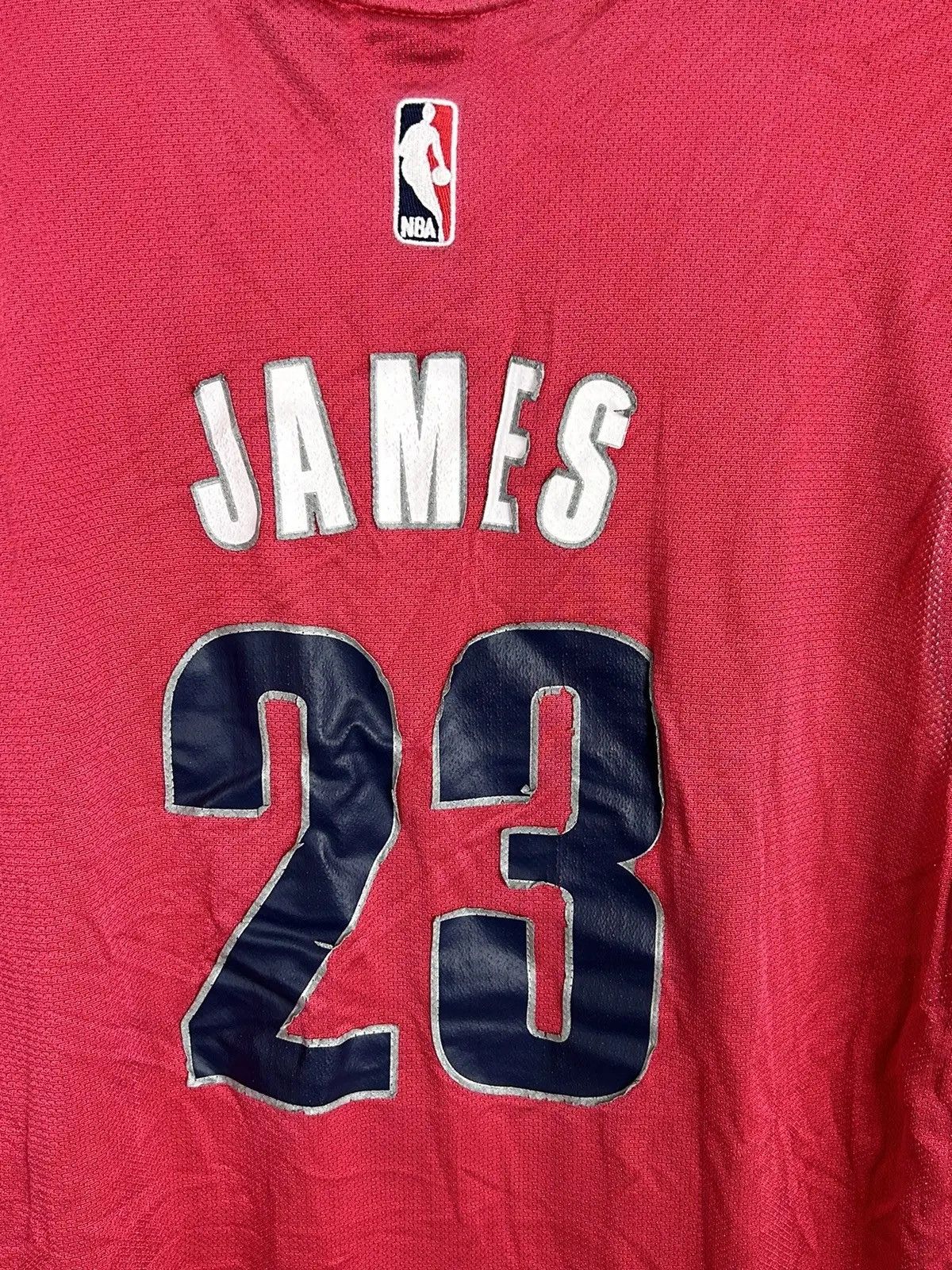 Adidas 00s Vintage Adidas x Cleveland Cavaliers #23 James Jersey Size US L / EU 52-54 / 3 - 6 Thumbnail