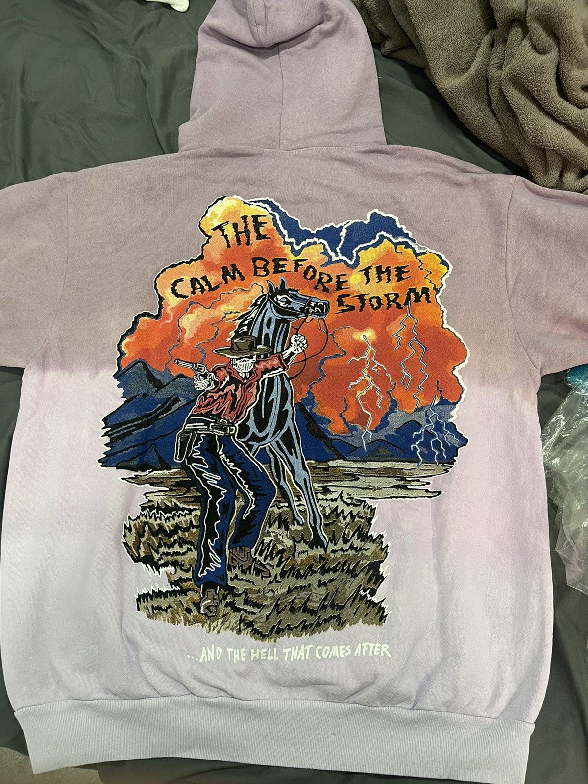 image of Warren Lotas Calm Before The Storm Hoodie, Men's (Size XL)