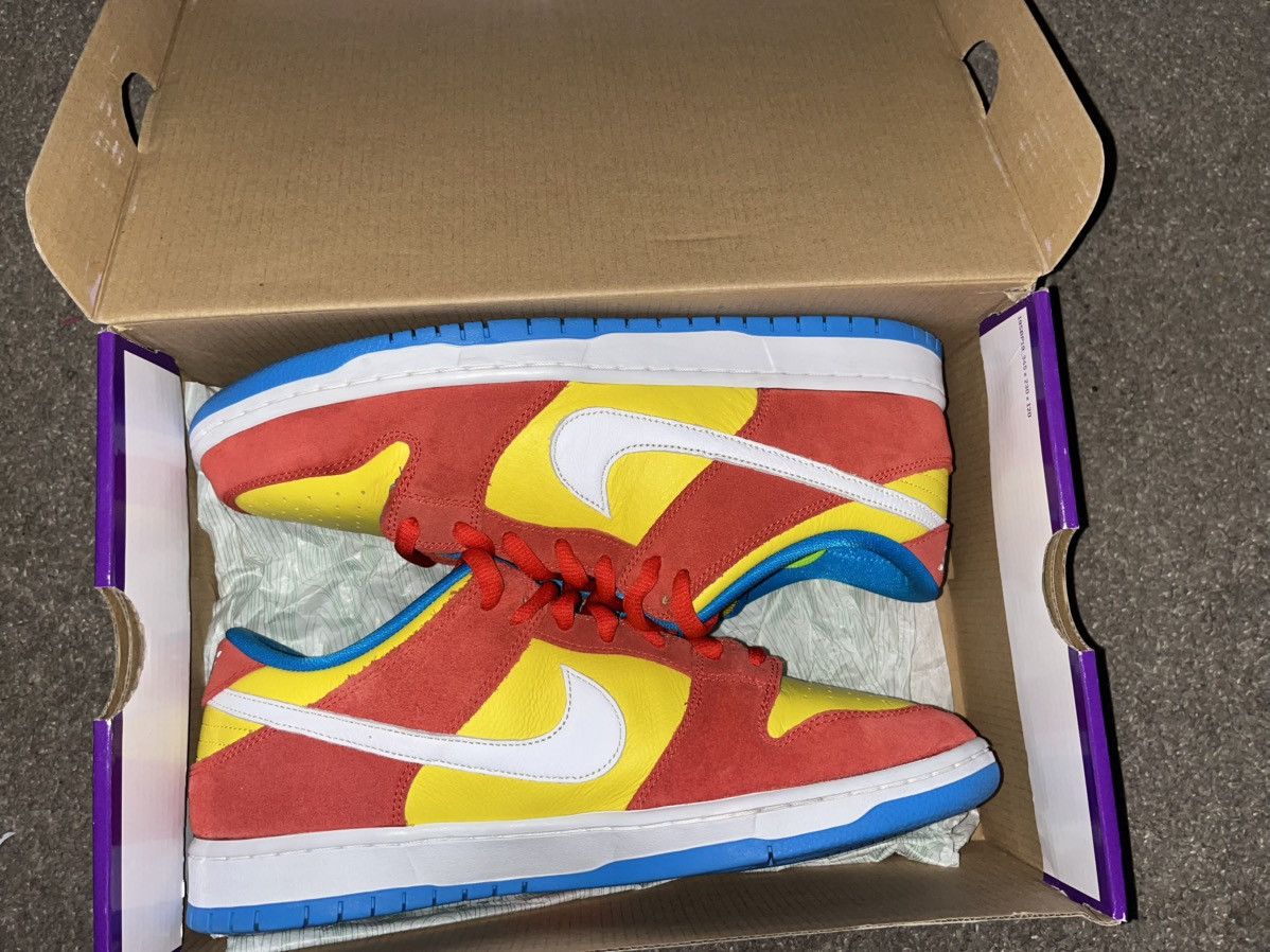 Nike Nike Dunk Low Pro SB “Bart Simpson” Size US 13 / EU 46 - 3 Thumbnail