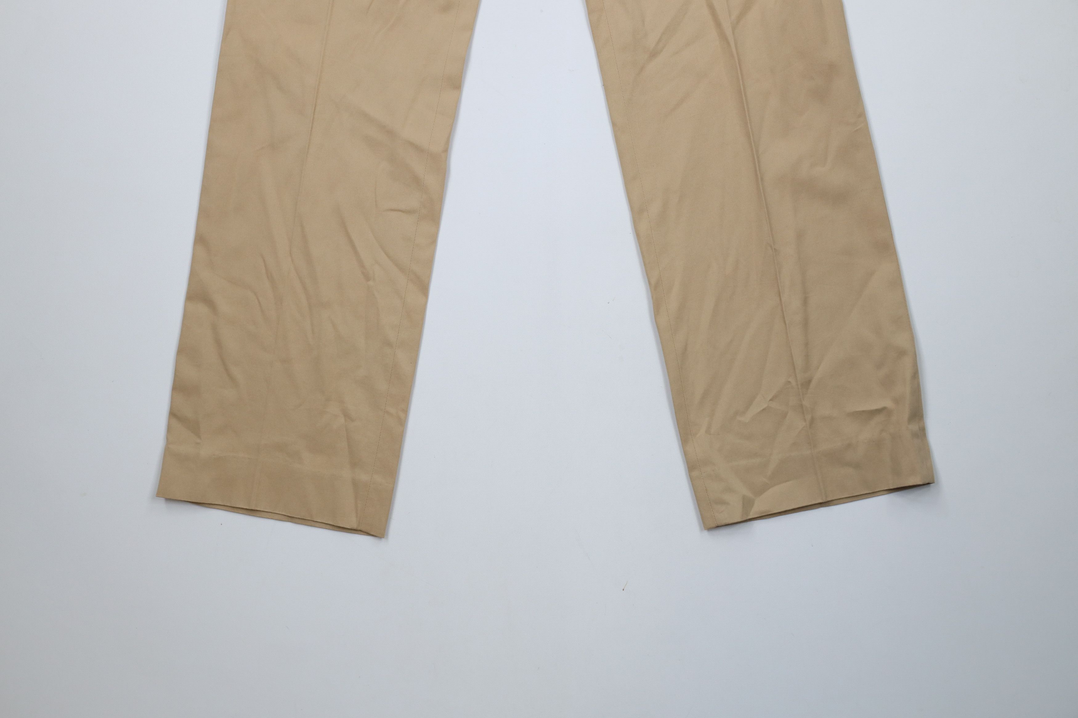 J.Crew × Vintage Vintage J Crew Distressed Straight Leg Chino Pants Cotton Size US 32 / EU 48 - 4 Thumbnail