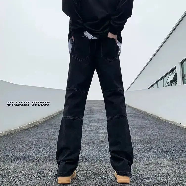 Japanese Brand Hip-hop streetwear men's and women's jeans Size US 32 / EU 48 - 5 Thumbnail
