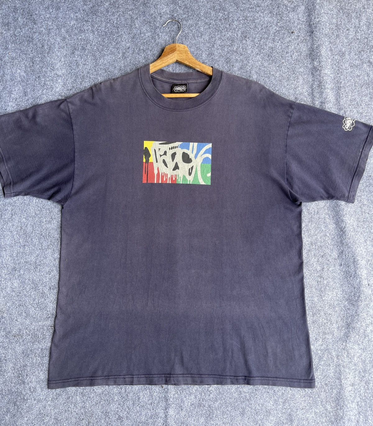 Vintage Last Drop🔥SUN FADED🔥Vintage Haze ERD Skateboards TEE Size US L / EU 52-54 / 3 - 8 Thumbnail