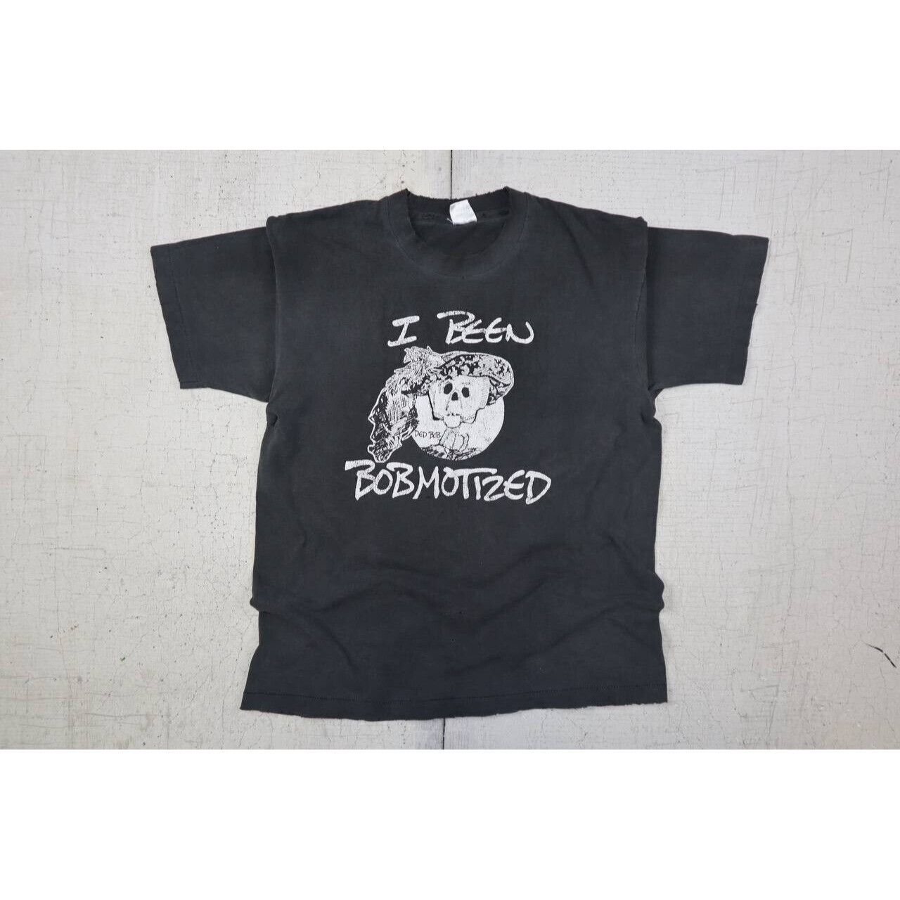 Fruit Of The Loom Vintage 90s Ded Bob I Been Bobmotized T Shirt Made in USA L Size US L / EU 52-54 / 3 - 1 Thumbnail