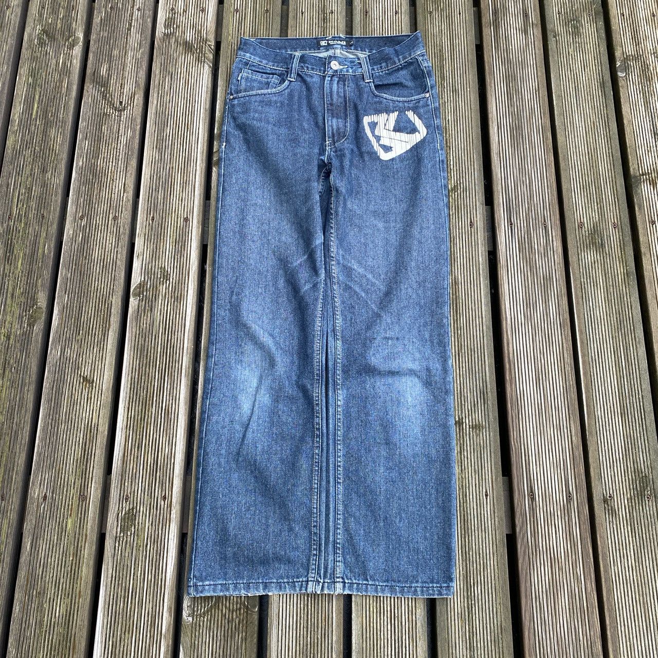 image of Rap Karl Kani Jeans in Blue, Men's (Size 30)