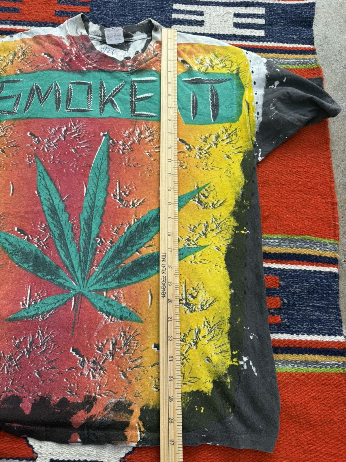 Band Tees Vintage 90s Smoke it Mosquitohead tshirt Size US L / EU 52-54 / 3 - 11 Thumbnail