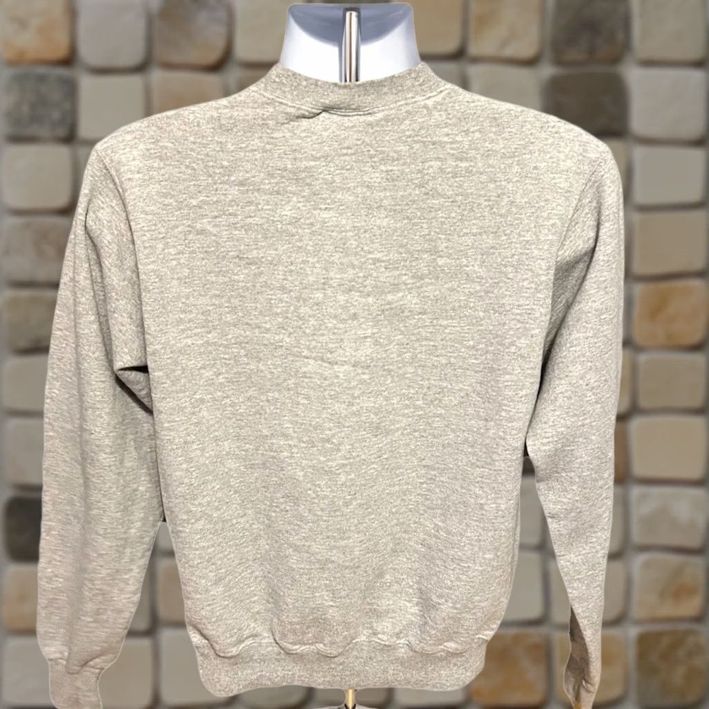 Champion VINTAGE Champion Sweatshirt Adult Small Heather Gray Slippery Rock University Logo Pullover Knit Crew Neck Long Sleeve Size US S / EU 44-46 / 1 - 1 Thumbnail