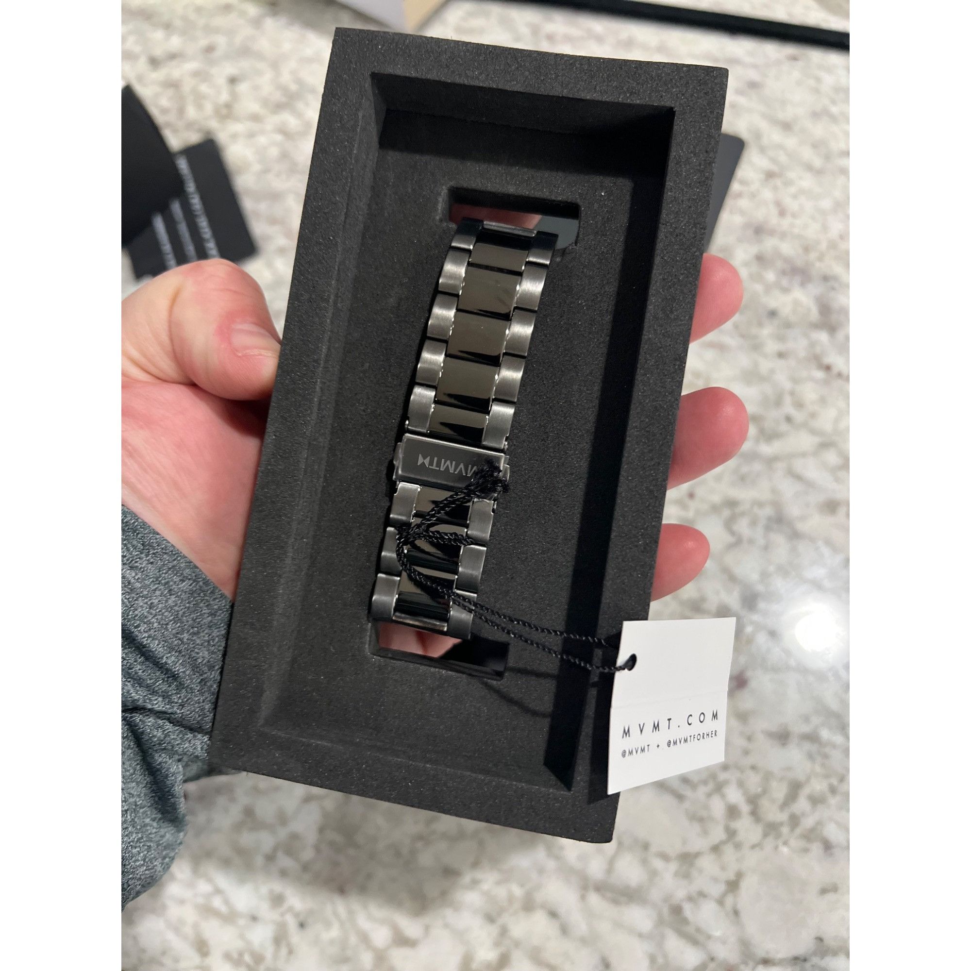 Mvmt MVMT Rose Gold Victor Gunmetal Men's Watch, 43mm - NWT Size ONE SIZE - 5 Thumbnail