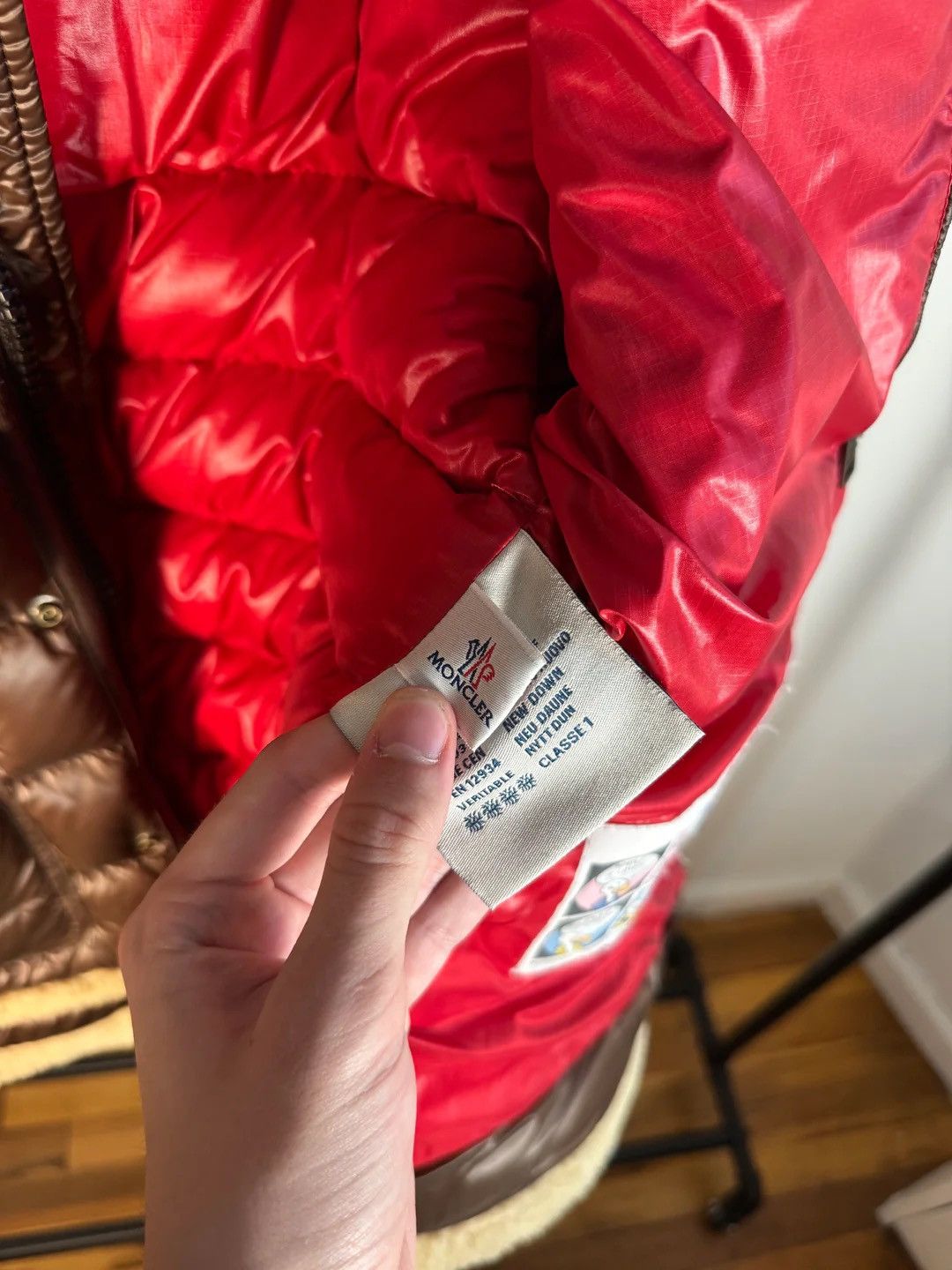 Moncler 🚭 GRAIL 🚭 CHIEF KEEF 2012 BROWN GIUBOTTO SHEARLING Size US L / EU 52-54 / 3 - 15 Thumbnail