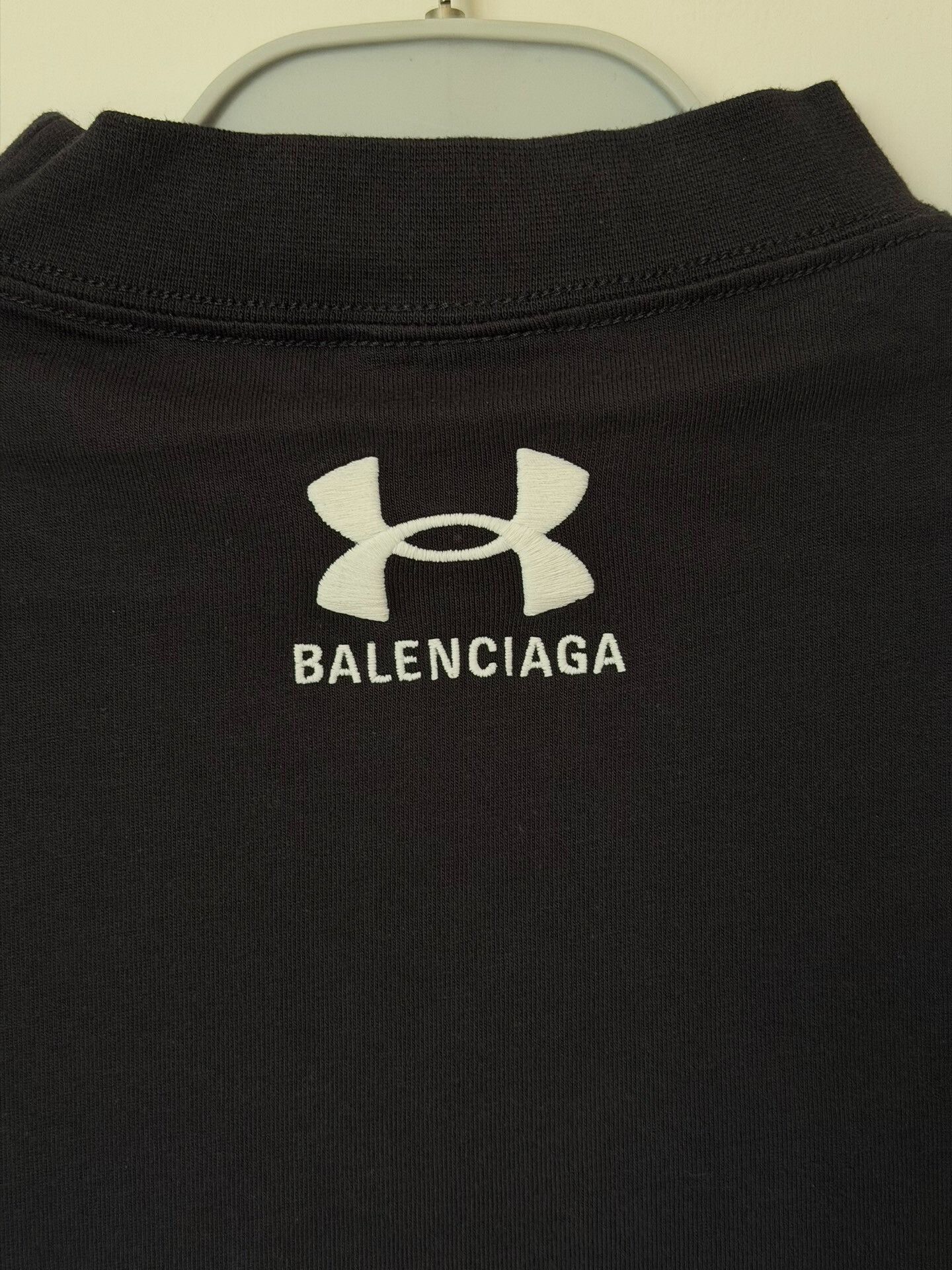 Balenciaga Balenciaga Under Armour Letter T-Shirt Size US L / EU 52-54 / 3 - 5 Thumbnail