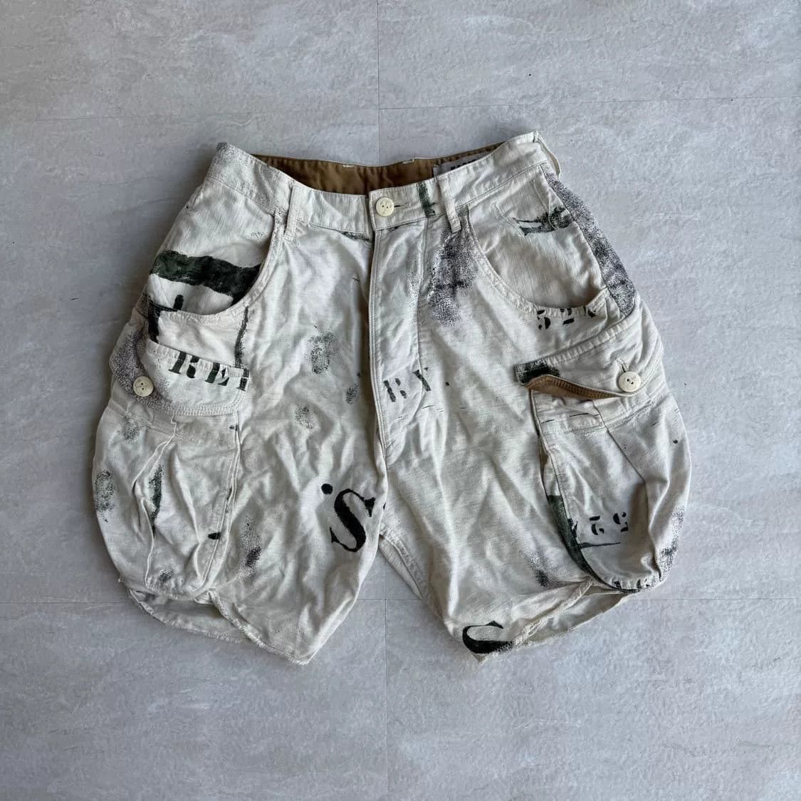 Kapital Kapital Vintage Theseus Brand Shorts Size US 37 - 1 Thumbnail