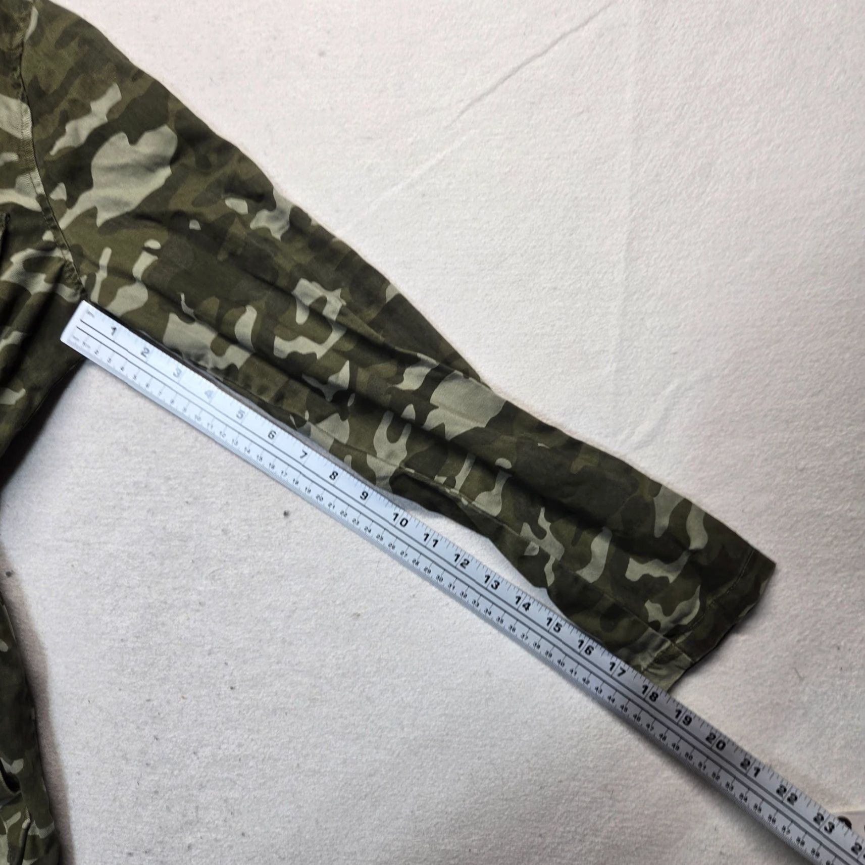 Vintage Arizona Jeans Co Camouflage Jacket Women L Adult Regular Size 36" / US 14 / IT 50 - 5 Thumbnail