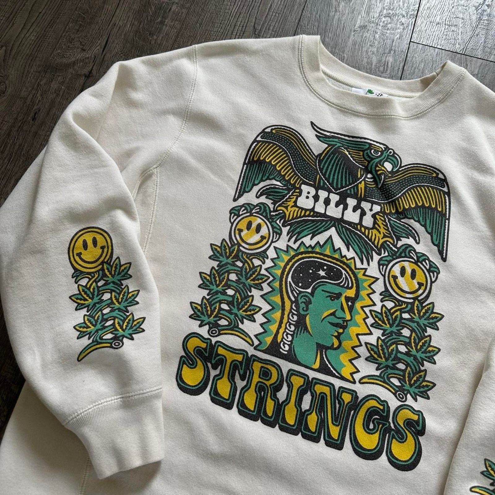 Band Tees × Other Billy Strings Fall 2021 Concert Tour Merch Crewneck Size US M / EU 48-50 / 2 - 2 Thumbnail