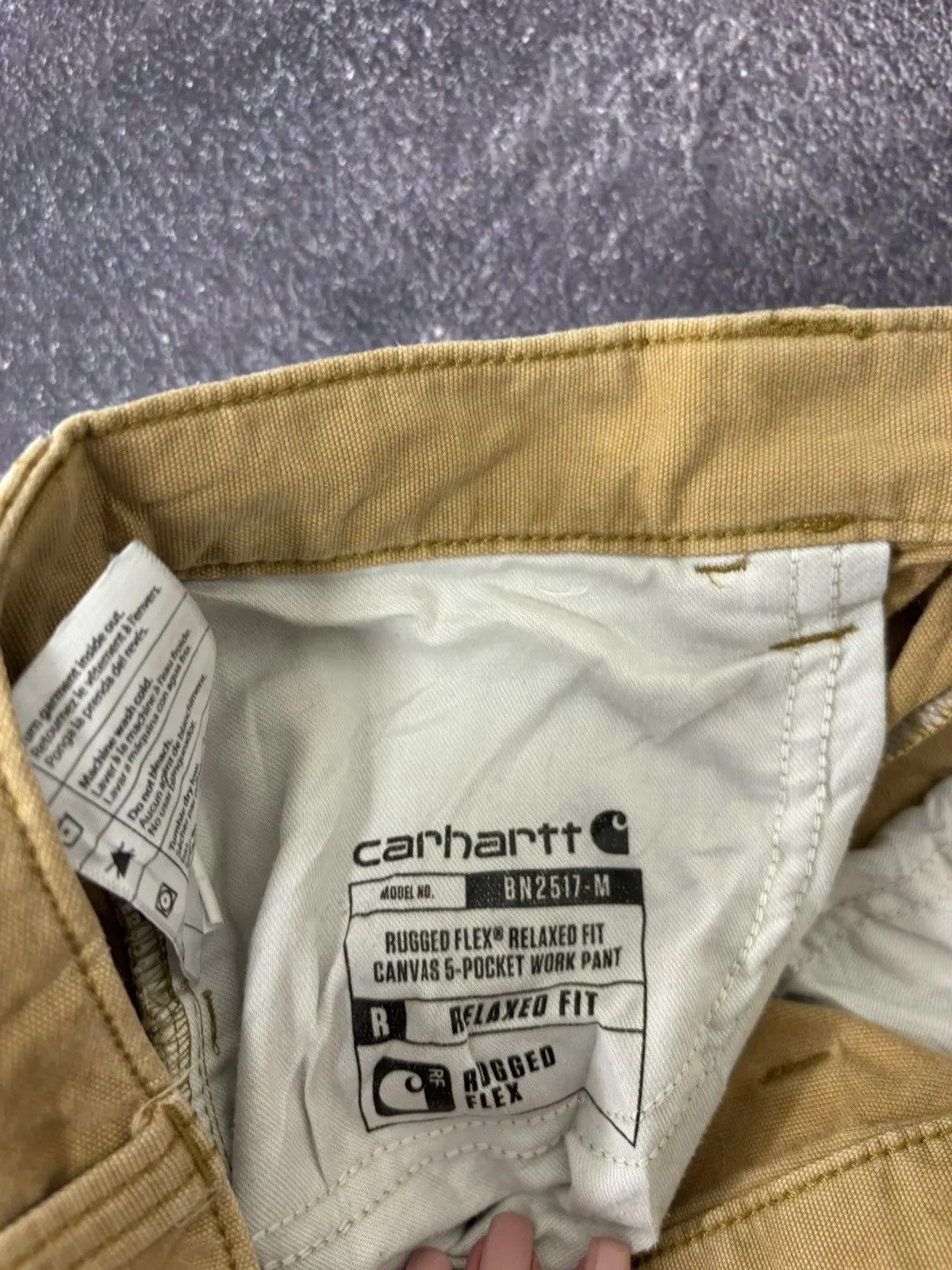 Carhartt × Vintage Vintage Carhartt Y2K Rugged Flex Relaxed Fit Pants Jeans Size US 34 / EU 50 - 14 Thumbnail