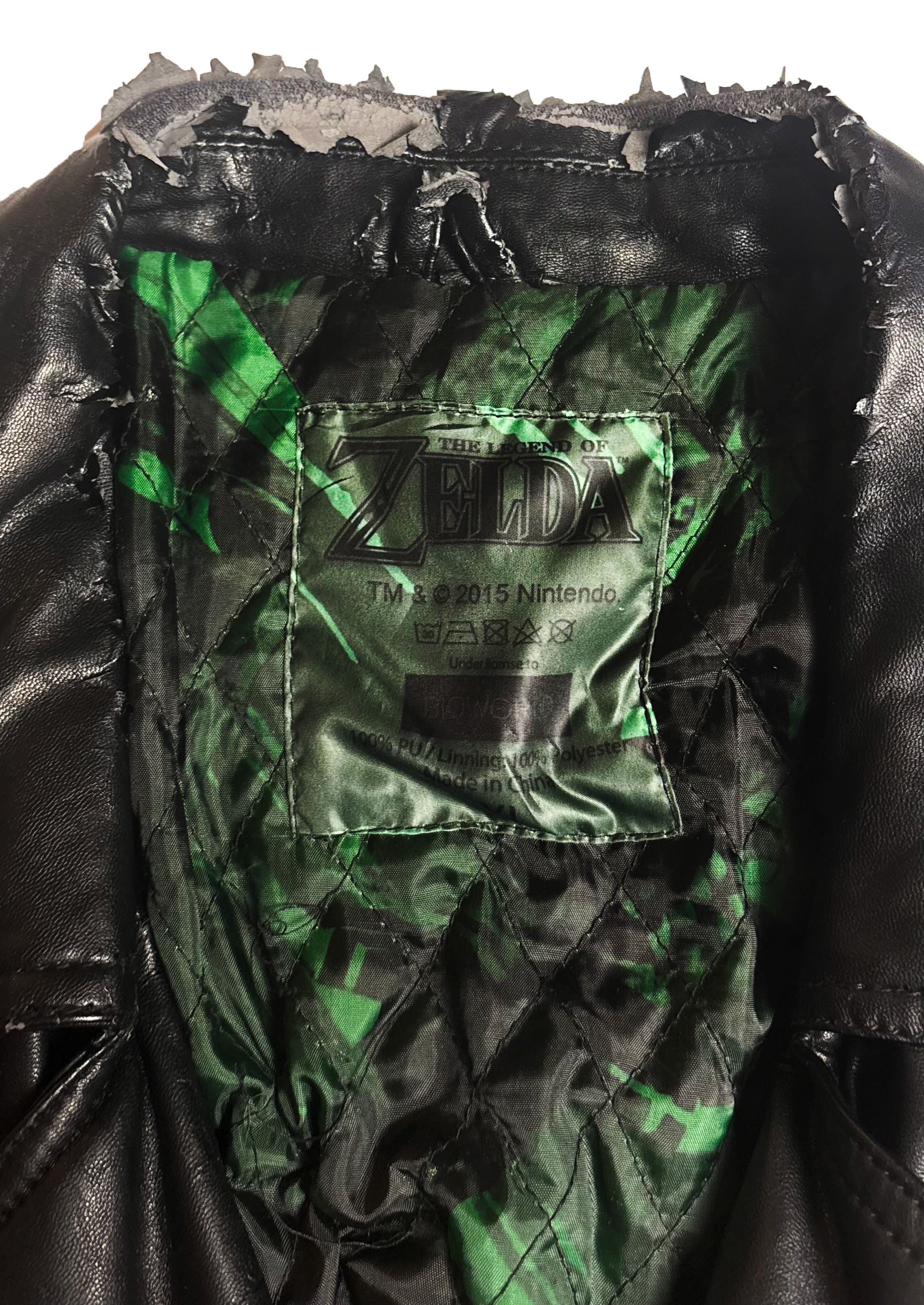 Vintage Vintage The Legend of Zelda biker jacket Size US XL / EU 56 / 4 - 7 Thumbnail