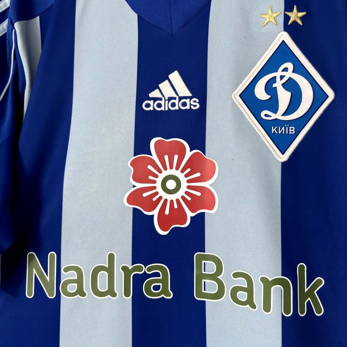 Adidas 2013 2014 Dynamo Kyiv GAME ISSUE Adidas Away Soccer Jersey Size US M / EU 48-50 / 2 - 4 Thumbnail