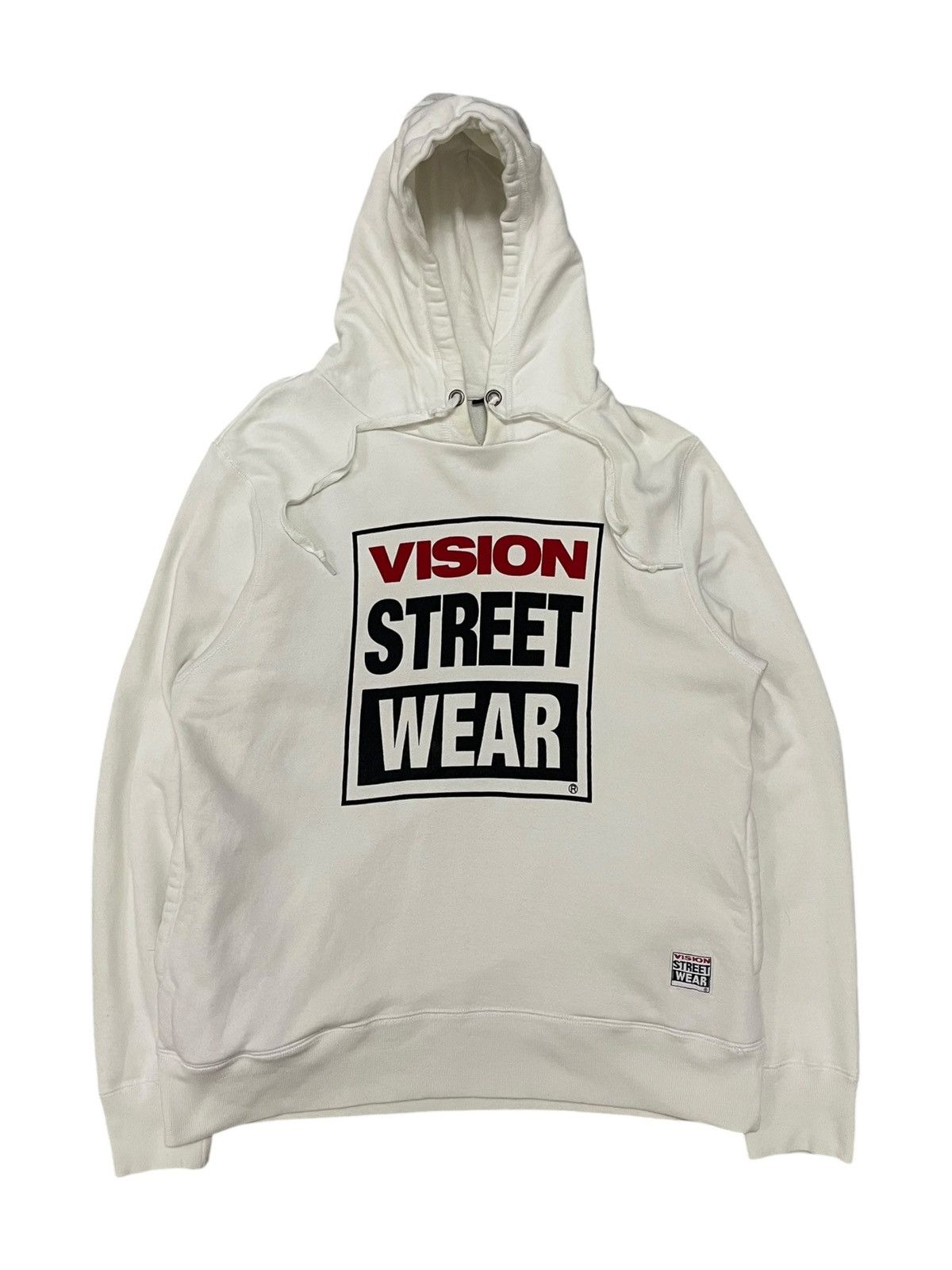 Vision Streetwear Vintage Vision Streetwear Centre Logo Pullover Hoodie Size US M / EU 48-50 / 2 - 1 Thumbnail