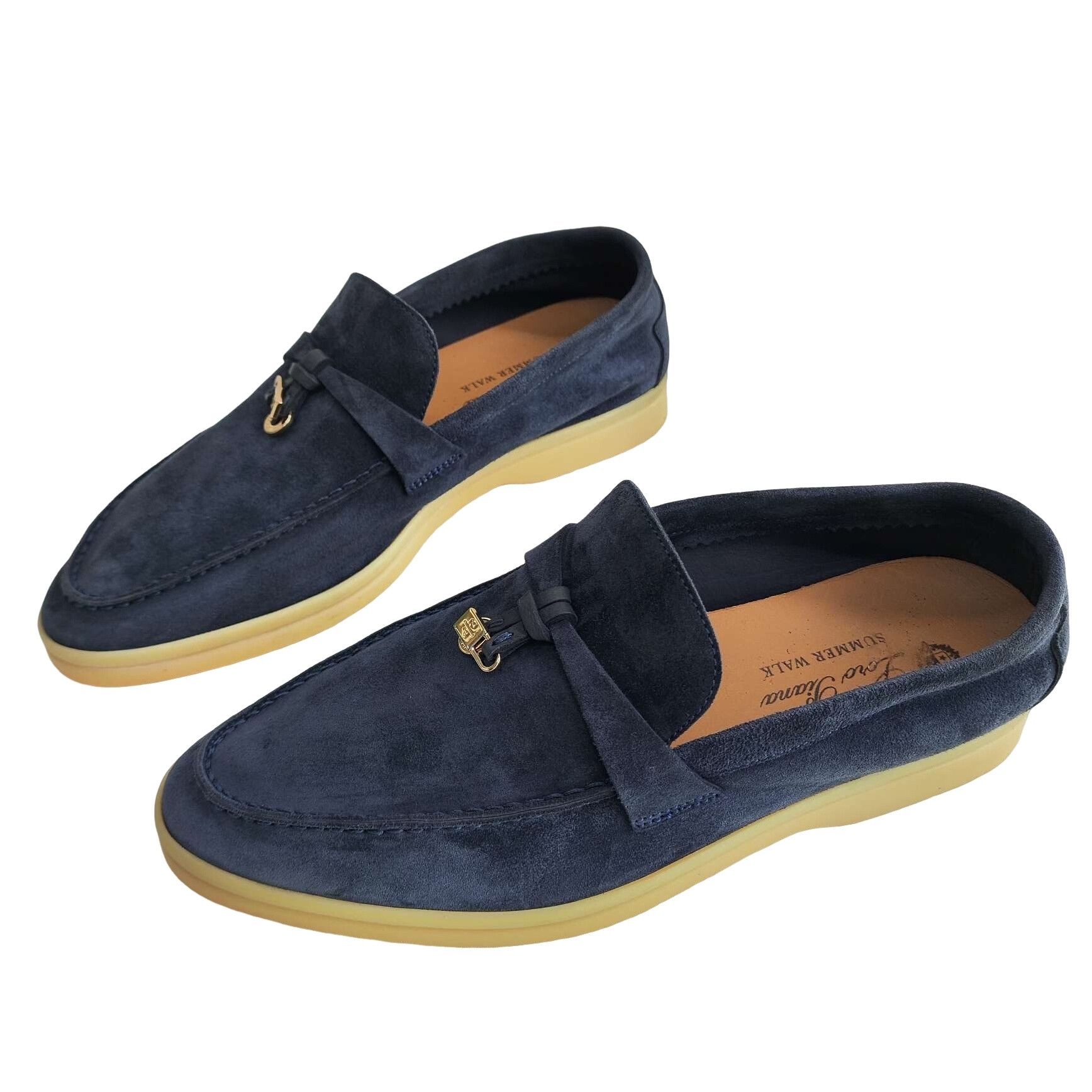 Loro Piana Loro Piana Suede Summer Walk Loafers EU 37 Size US 7 / IT 37 - 1 Thumbnail