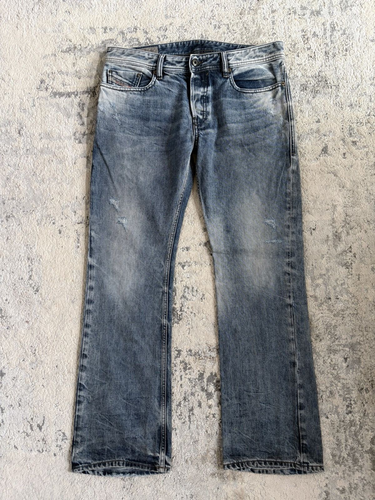 Diesel AW12 New Fanker Slim Bootcut Wash #0823Y Size US 32 / EU 48 - 1 Thumbnail