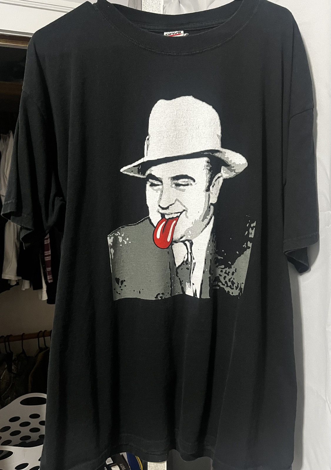 Vintage Rolling Stones Al Capone Tee Size US XXL / EU 58 / 5 - 1 Thumbnail