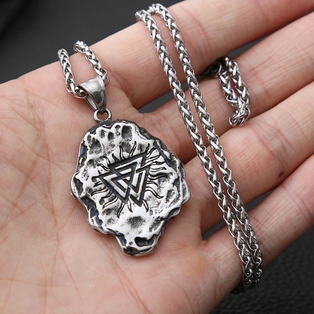 Other Viking Helmet of Awe Pendant Necklace Size ONE SIZE - 3 Thumbnail