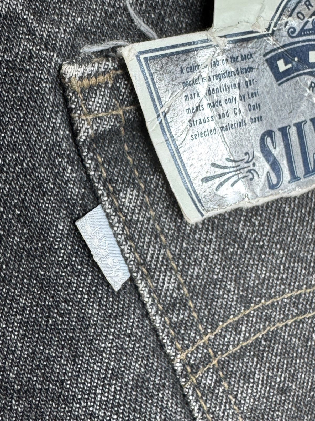 Levi's Levi’s SilverTab “Student” Vintage Jeans — Deadstock — 28x32 Size US 28 / EU 44 - 2 Thumbnail