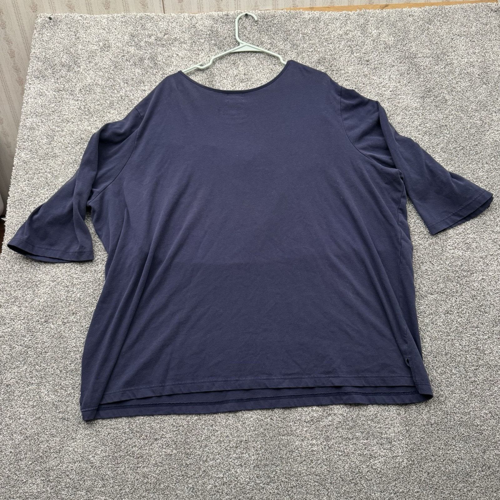 Other Henley Top Womens Plus 4X Romantic Grandmacore Cottagecore Size 4XL / US 24-26 - 7 Thumbnail
