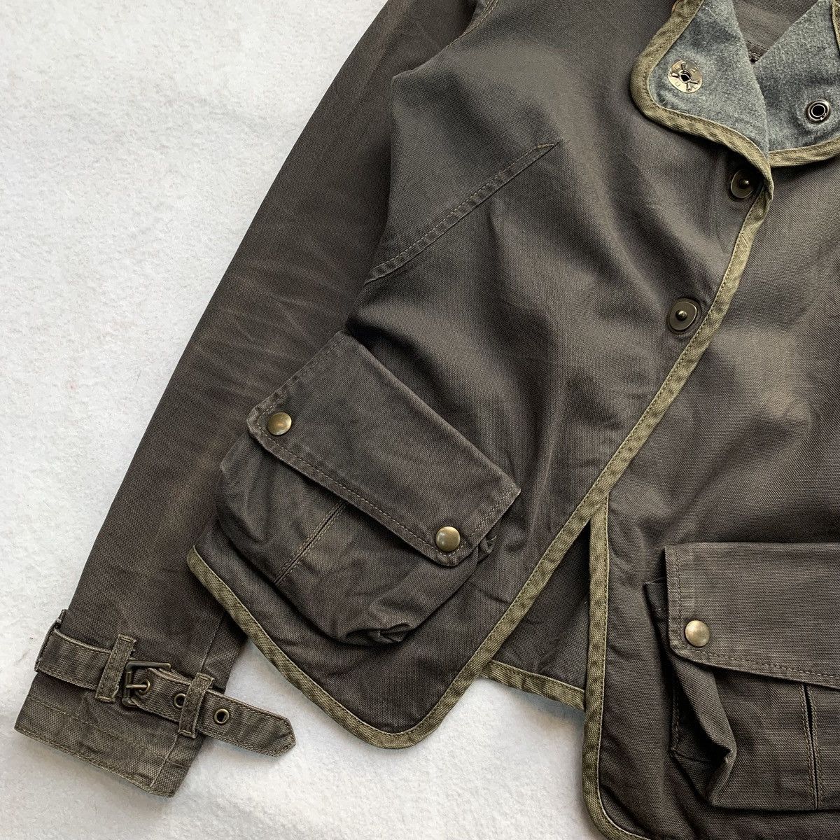 Le Grande Bleu (L.G.B.) L.G.B (Le Grand Bleu) Gas Mask Cargo Parachute Jacket Size US XS / EU 42 / 0 - 5 Thumbnail