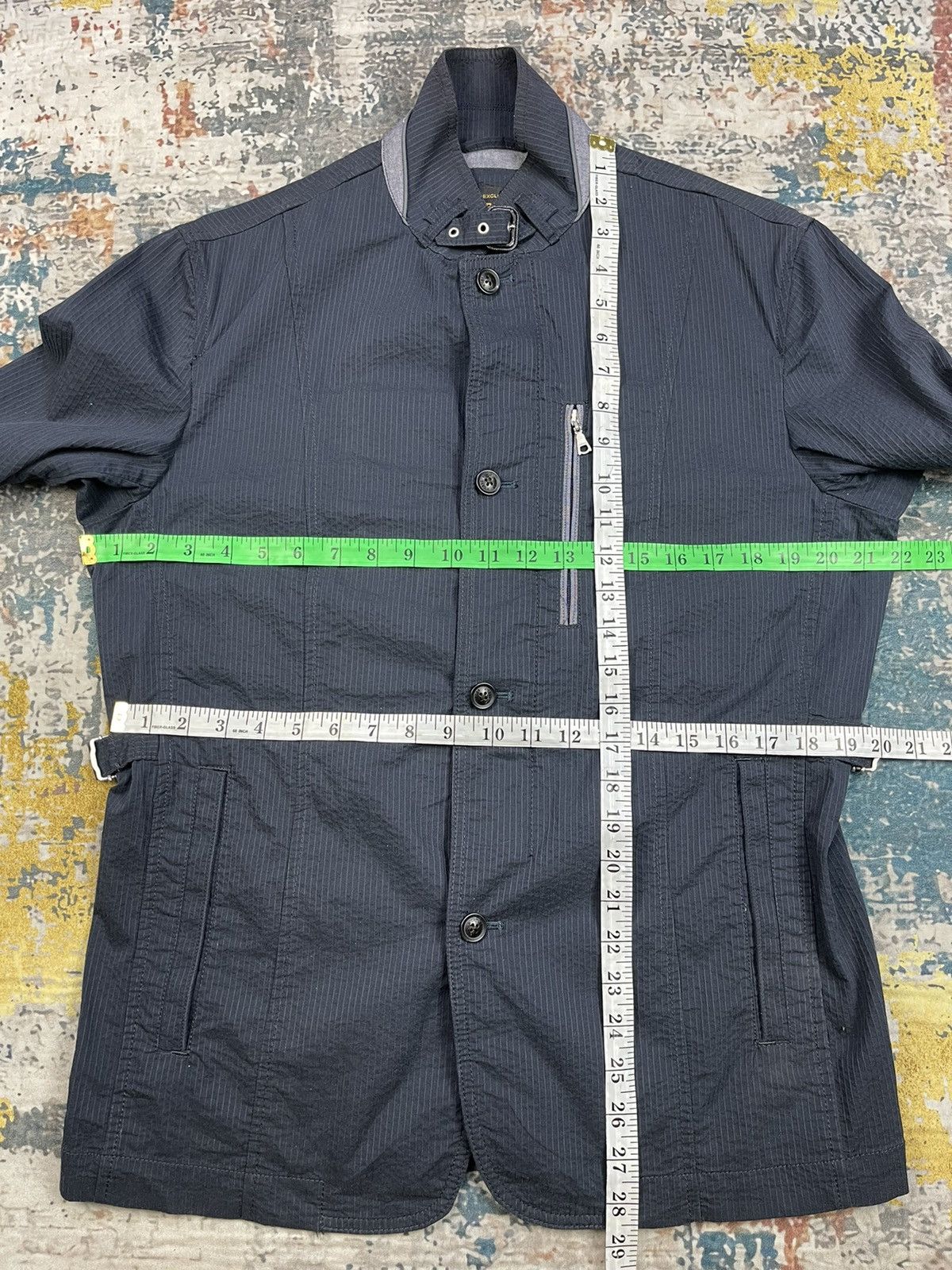 McGregor McGregor Striped Half Belted Sport Jackets Size US M / EU 48-50 / 2 - 11 Thumbnail